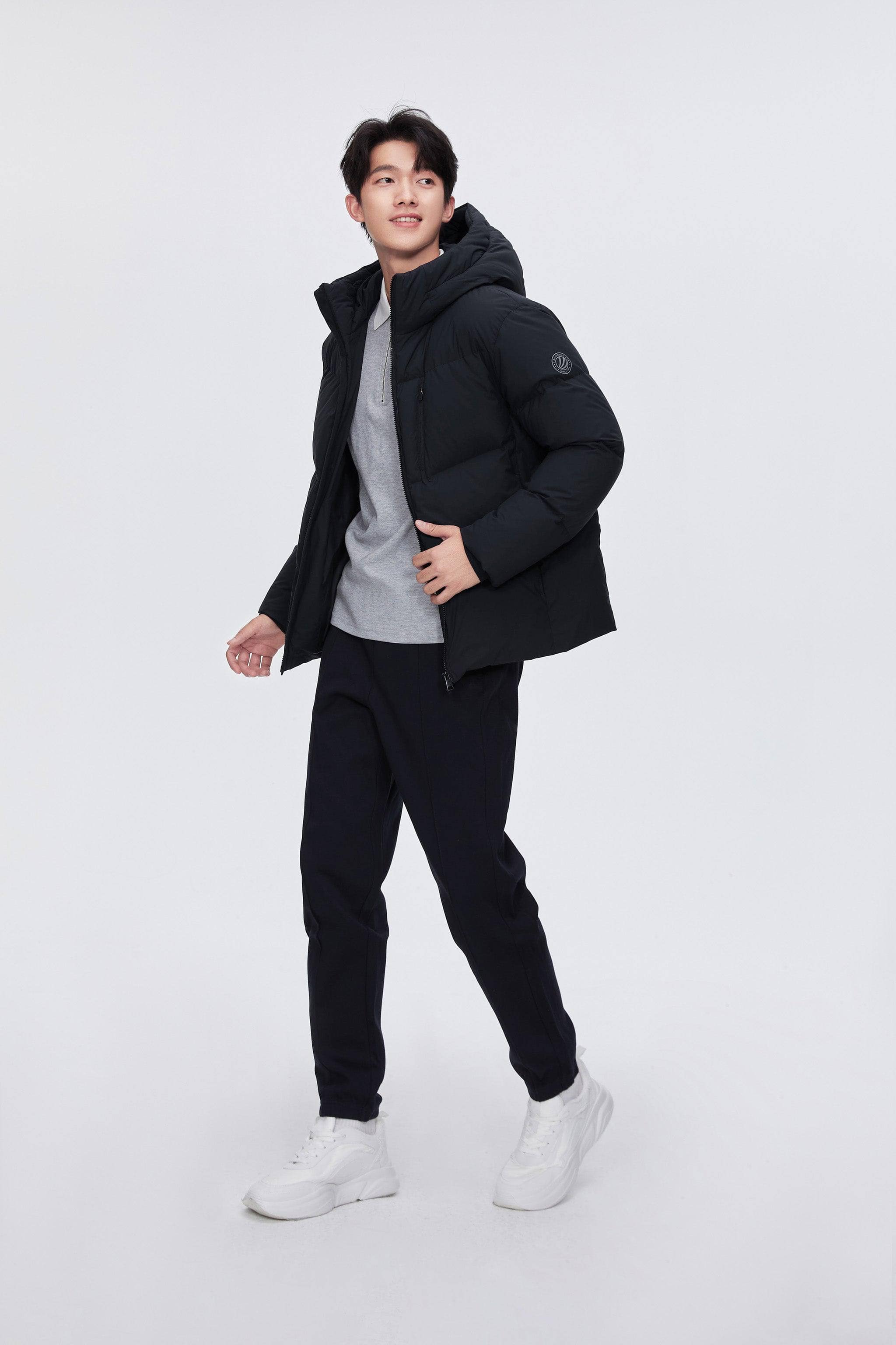 Men's Down Coat With Hood 5303 - Image 12
