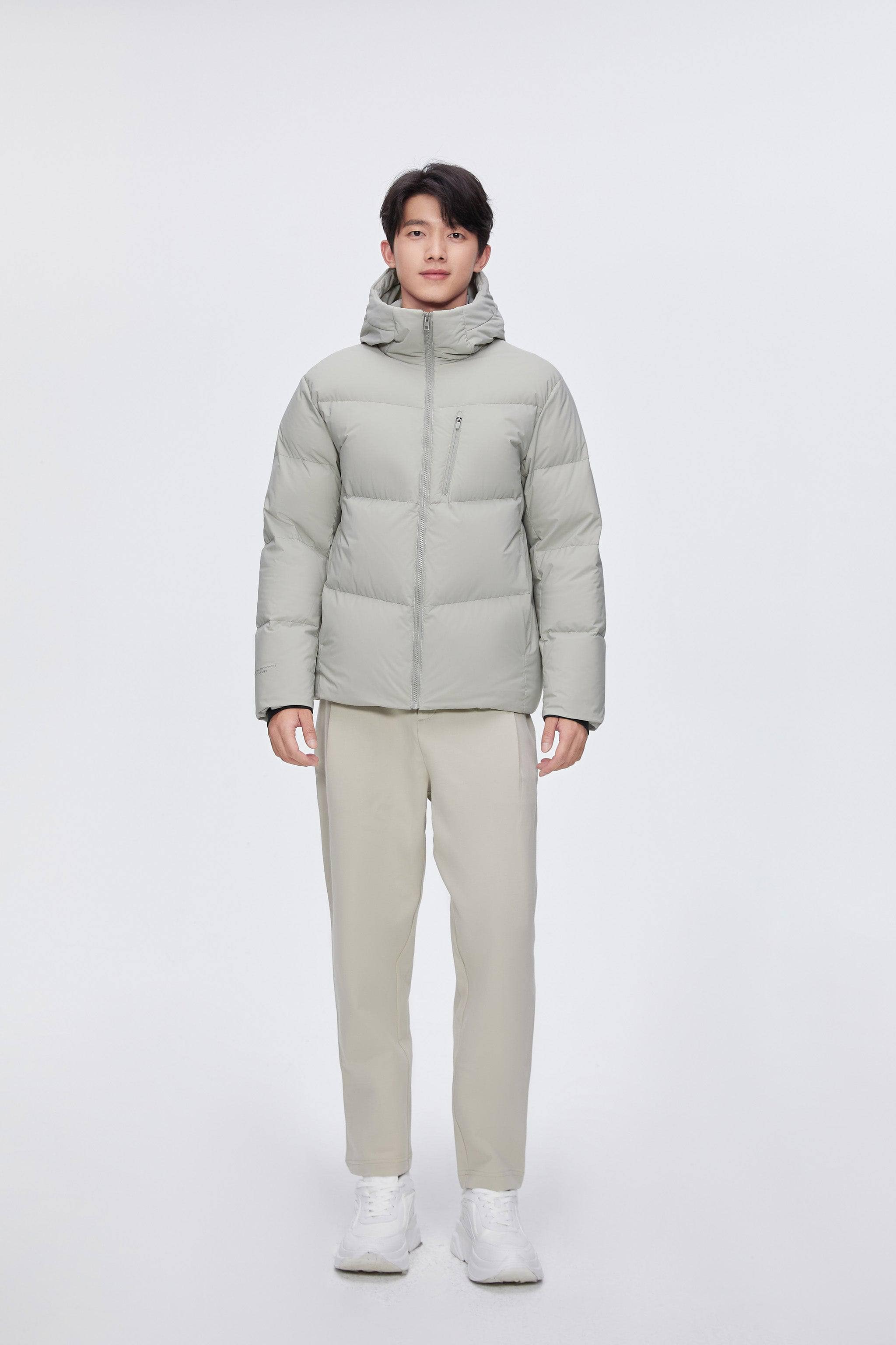 Men's Down Coat With Hood 5303 - Image 4