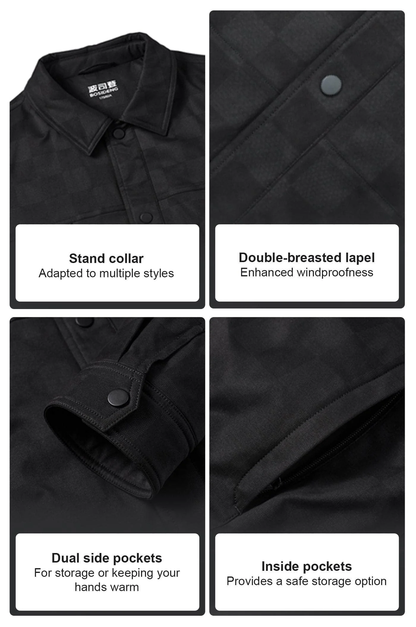 Men's Down Shacket 5313 - Image 8