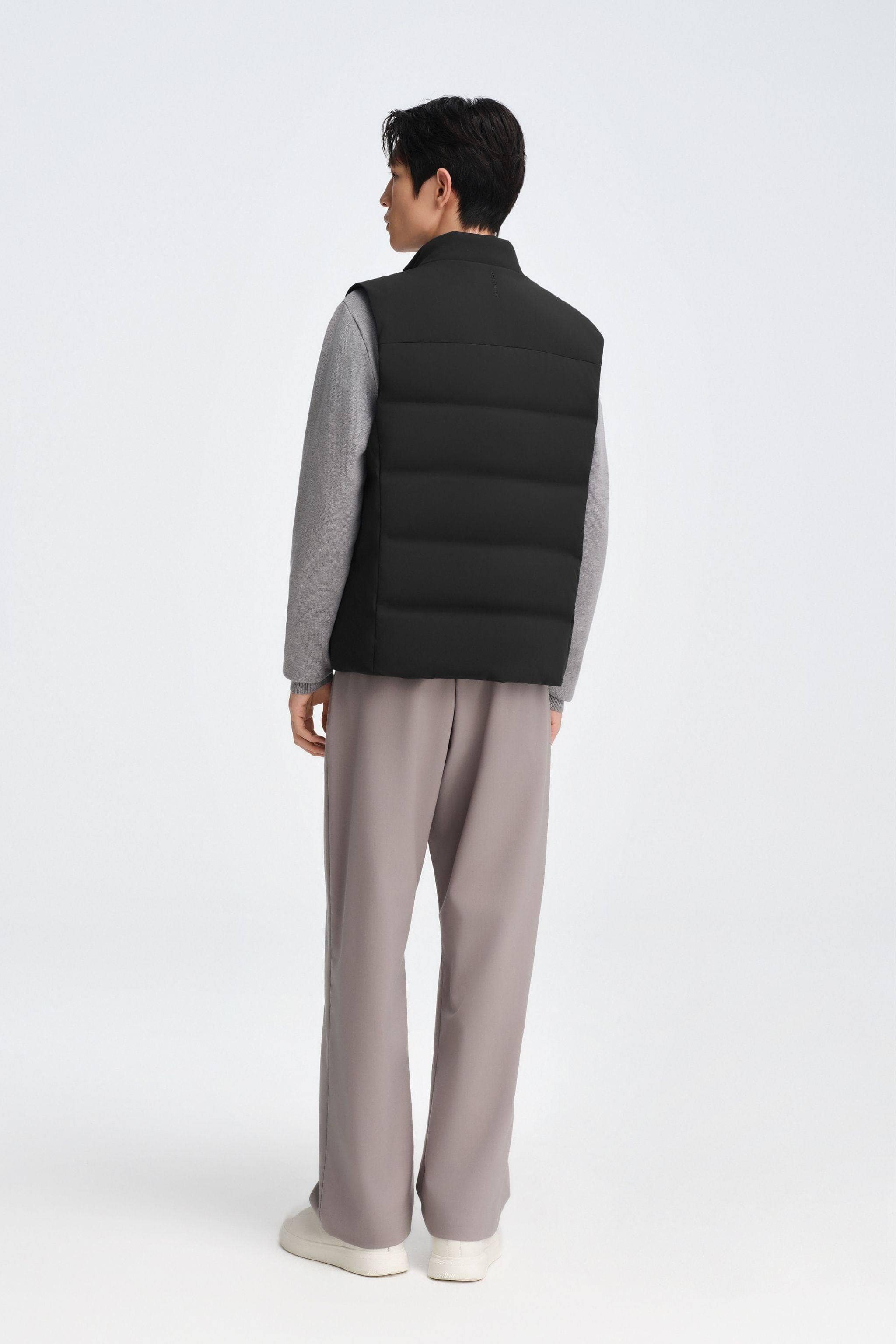 Men's Goose Down Business Gilet - Image 12