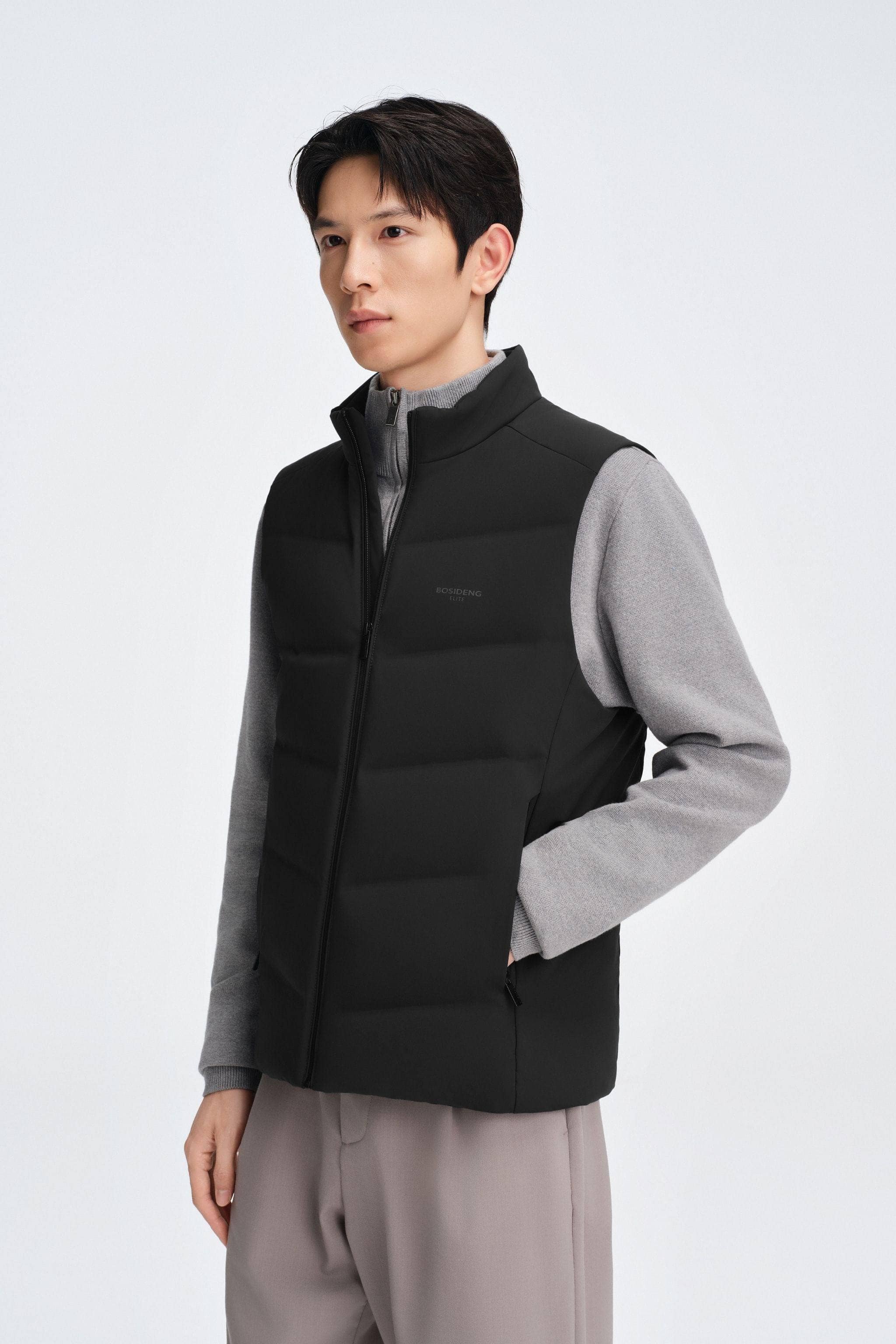 Men's Goose Down Business Gilet - Image 9