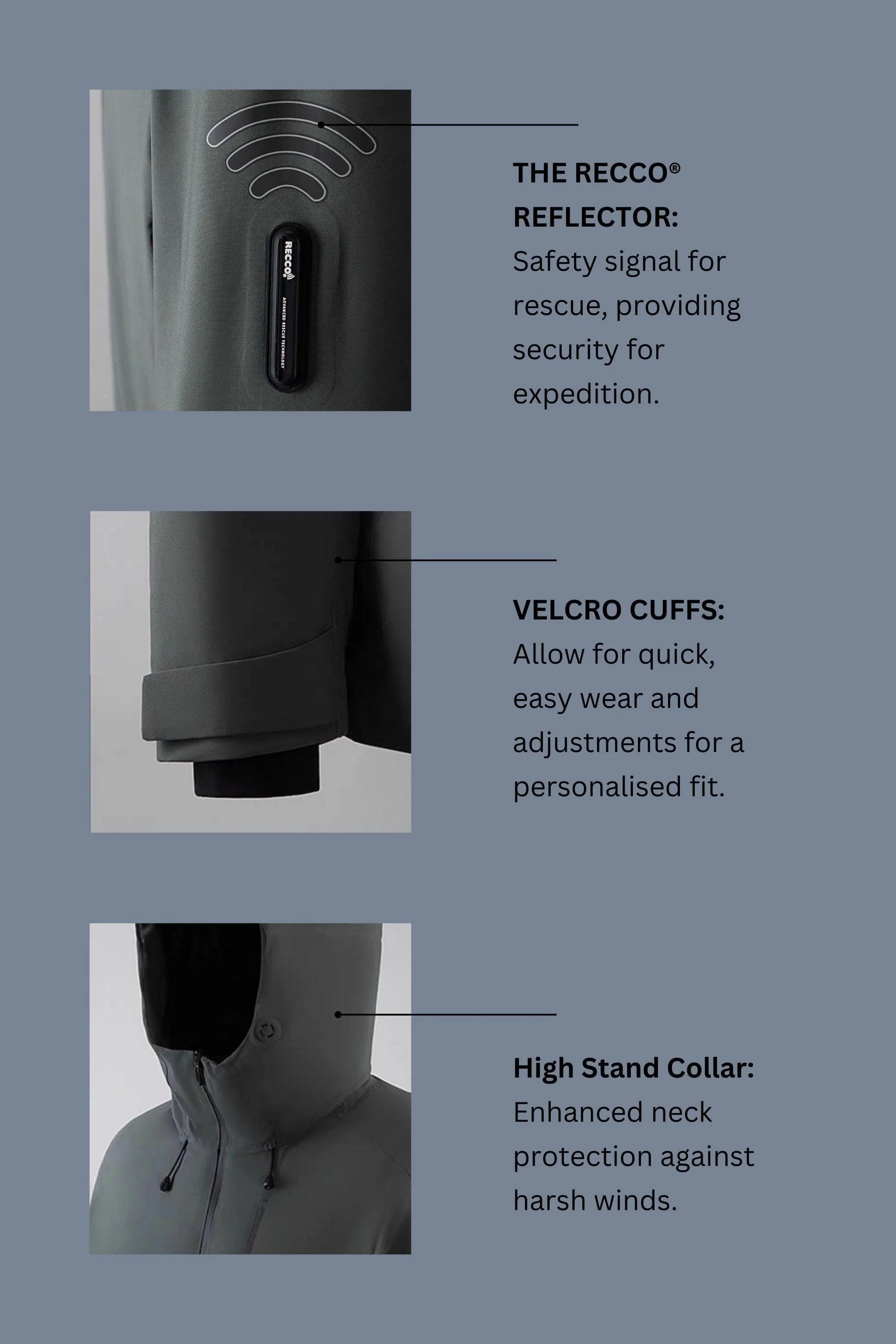 Men's GORE-TEX® Goose Down Jacket With Hood - Image 10
