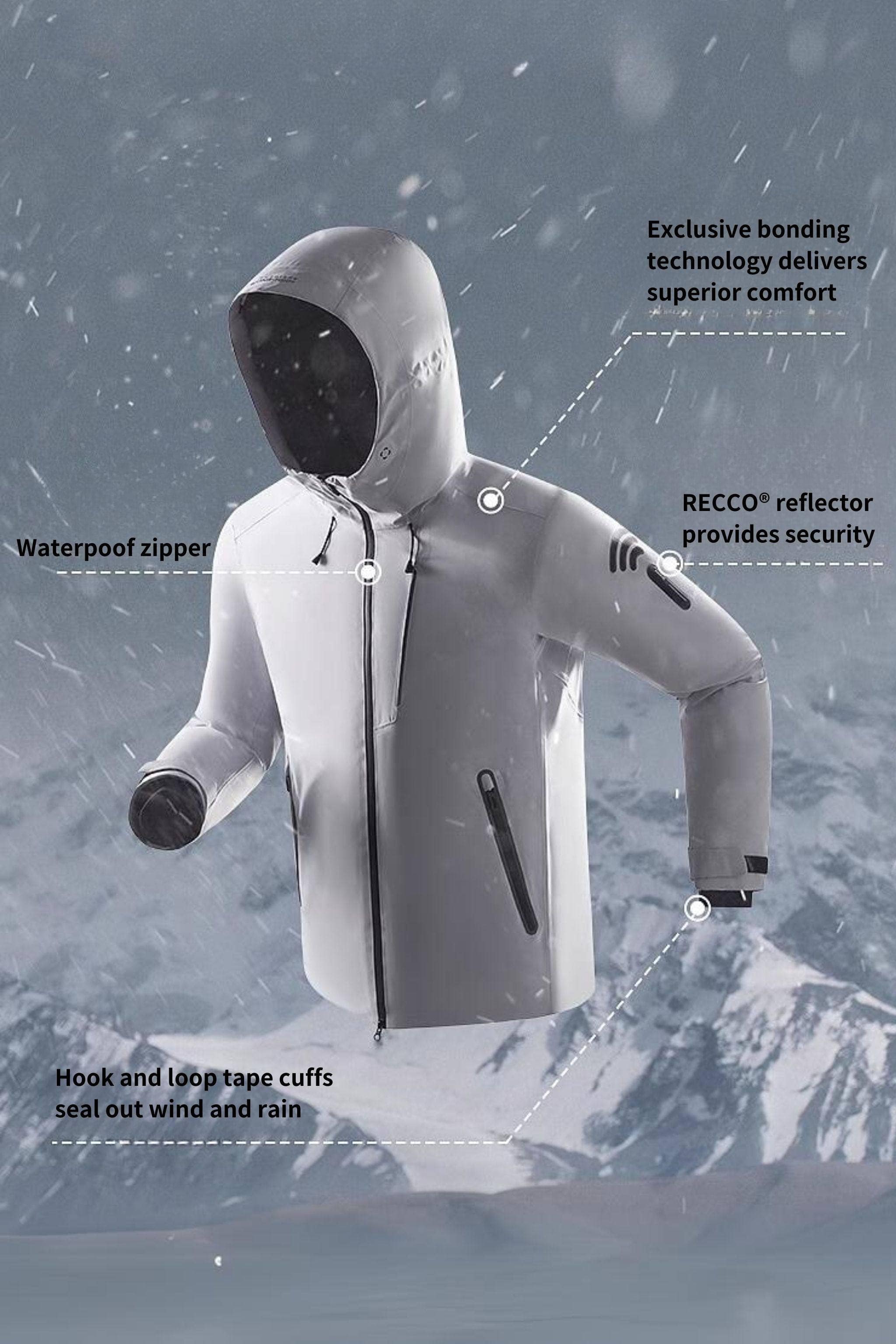Men's GORE-TEX® Goose Down Jacket With Hood - Image 11