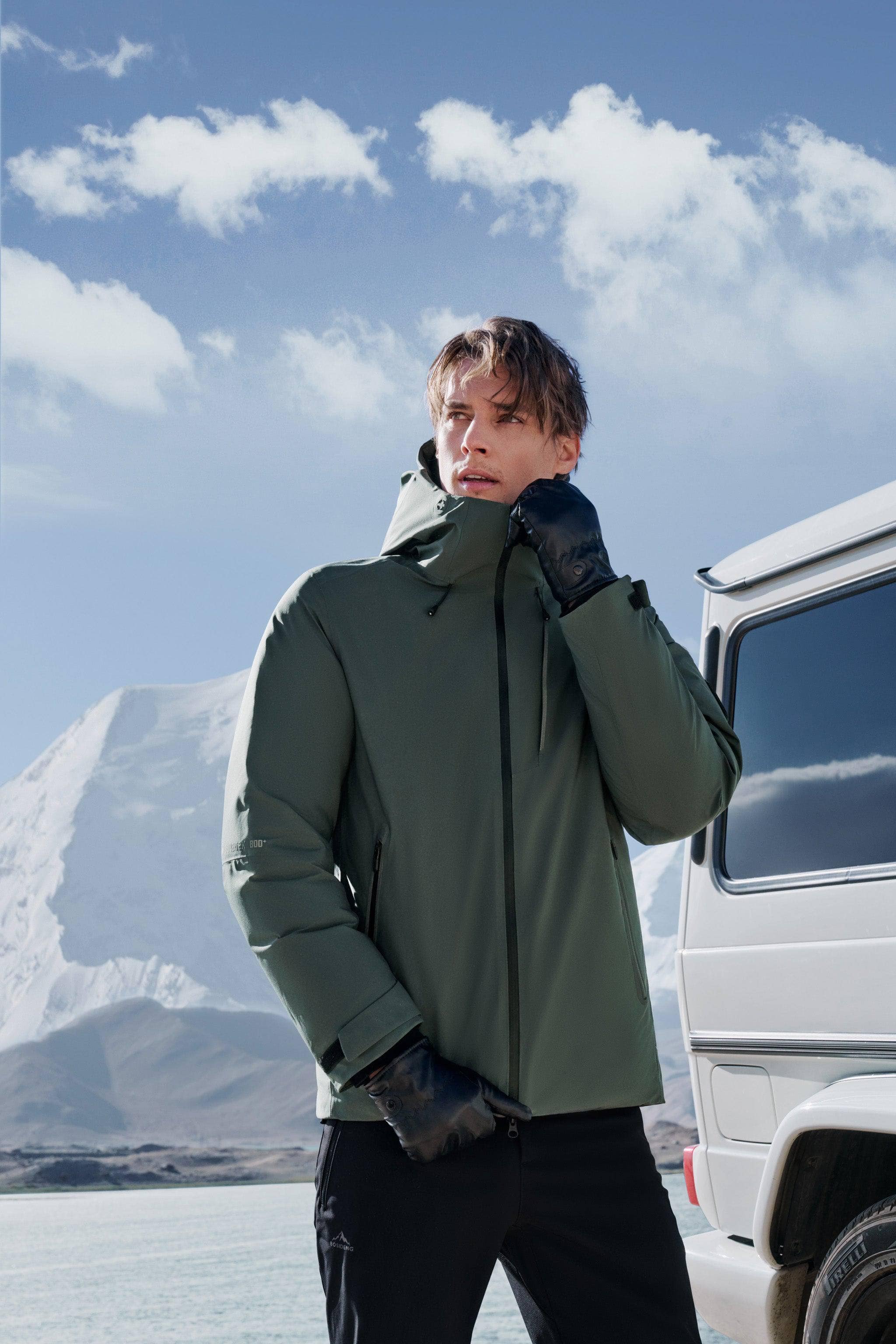 Men's GORE-TEX® Goose Down Jacket With Hood - Image 13