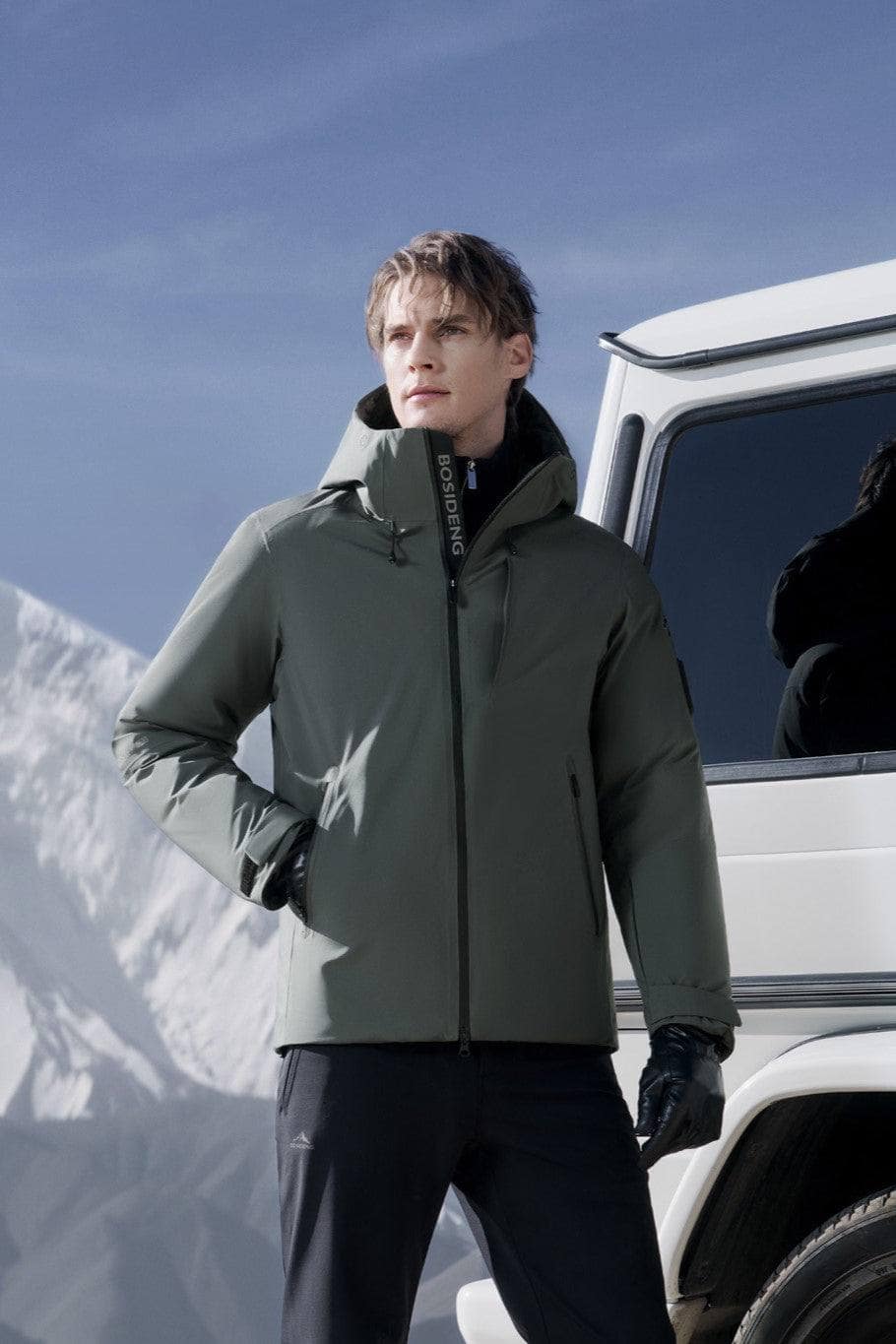 Men's GORE-TEX® Goose Down Jacket With Hood - Image 14