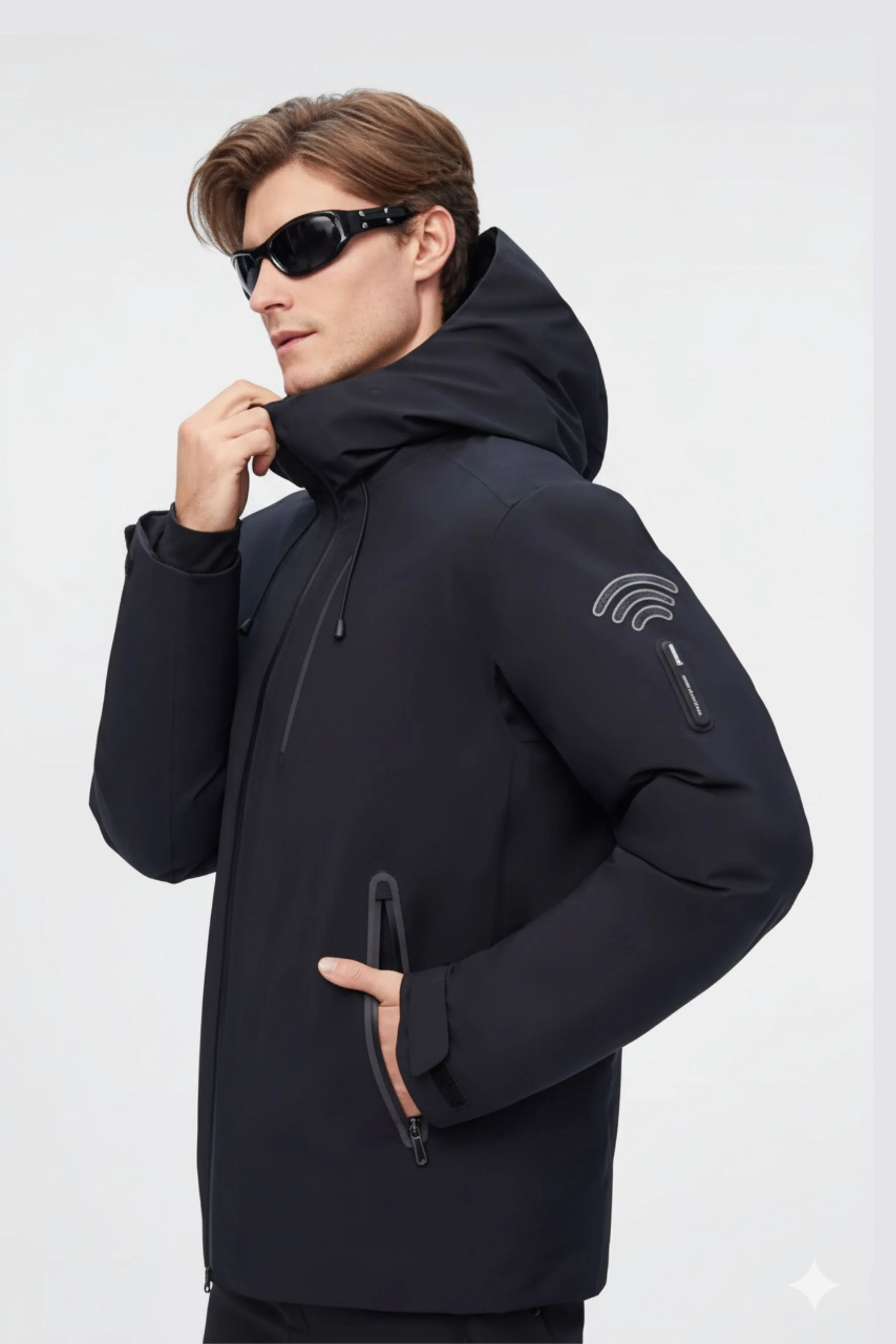 Men's GORE-TEX® Goose Down Jacket With Hood - Image 19