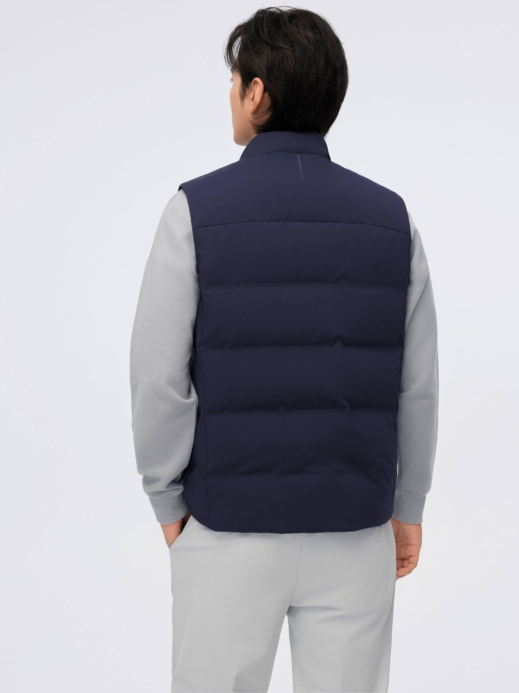 Men's Goose Down Smart Gilet 4101 - Image 11