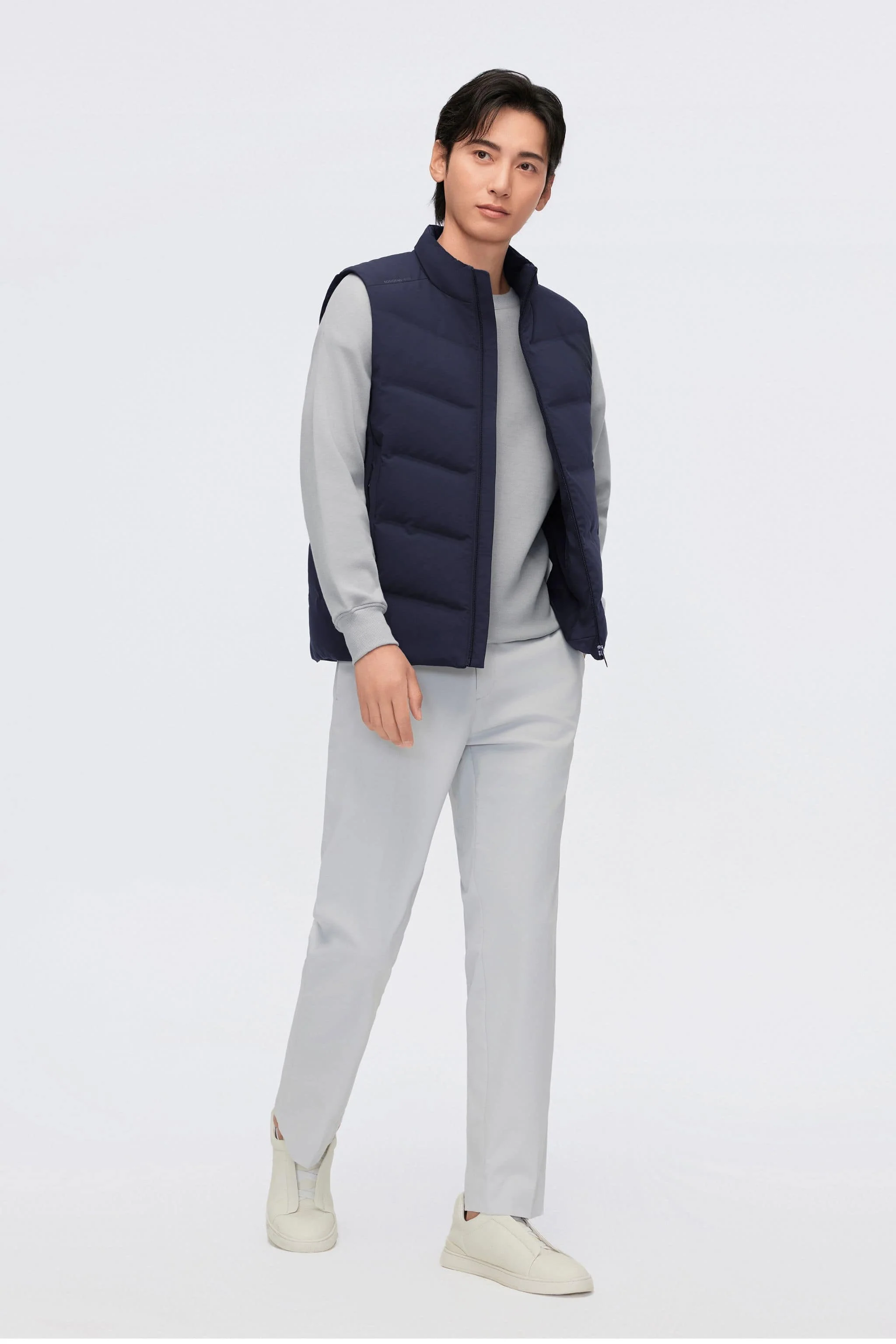 Men's Goose Down Smart Gilet 4101 - Image 12