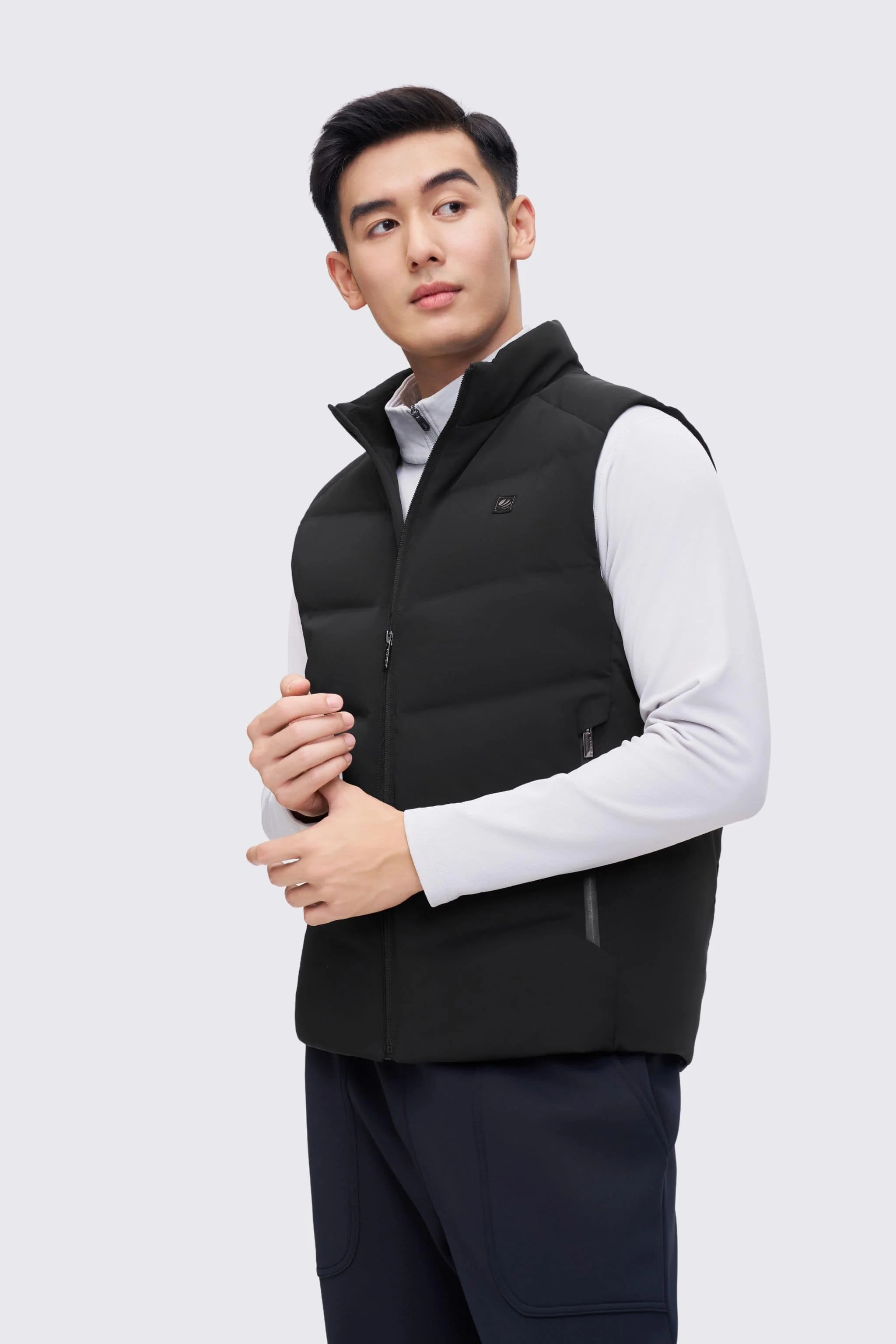 Men's Goose Down Smart Gilet 4101 - Image 2