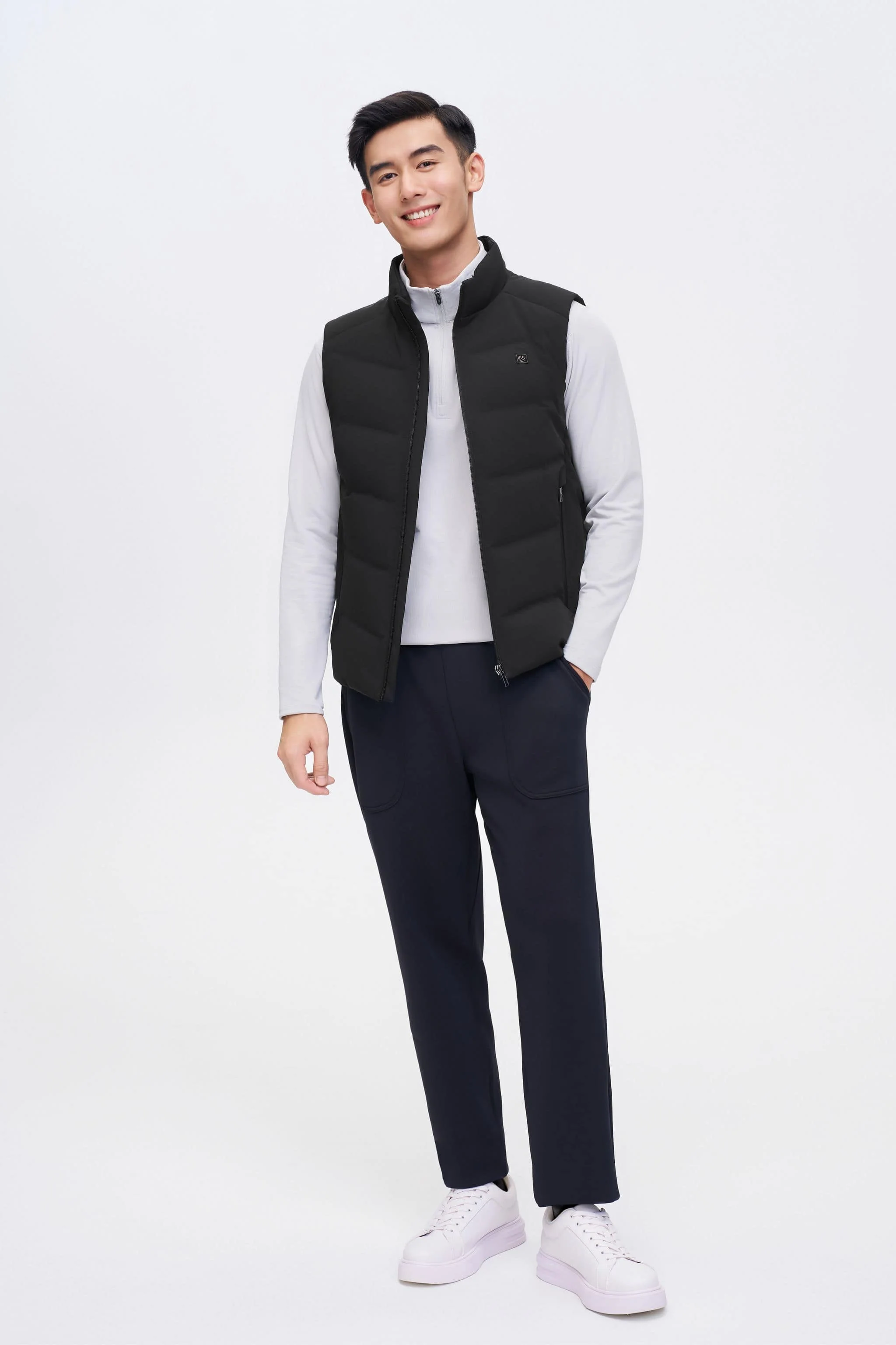 Men's Goose Down Smart Gilet 4101 - Image 4