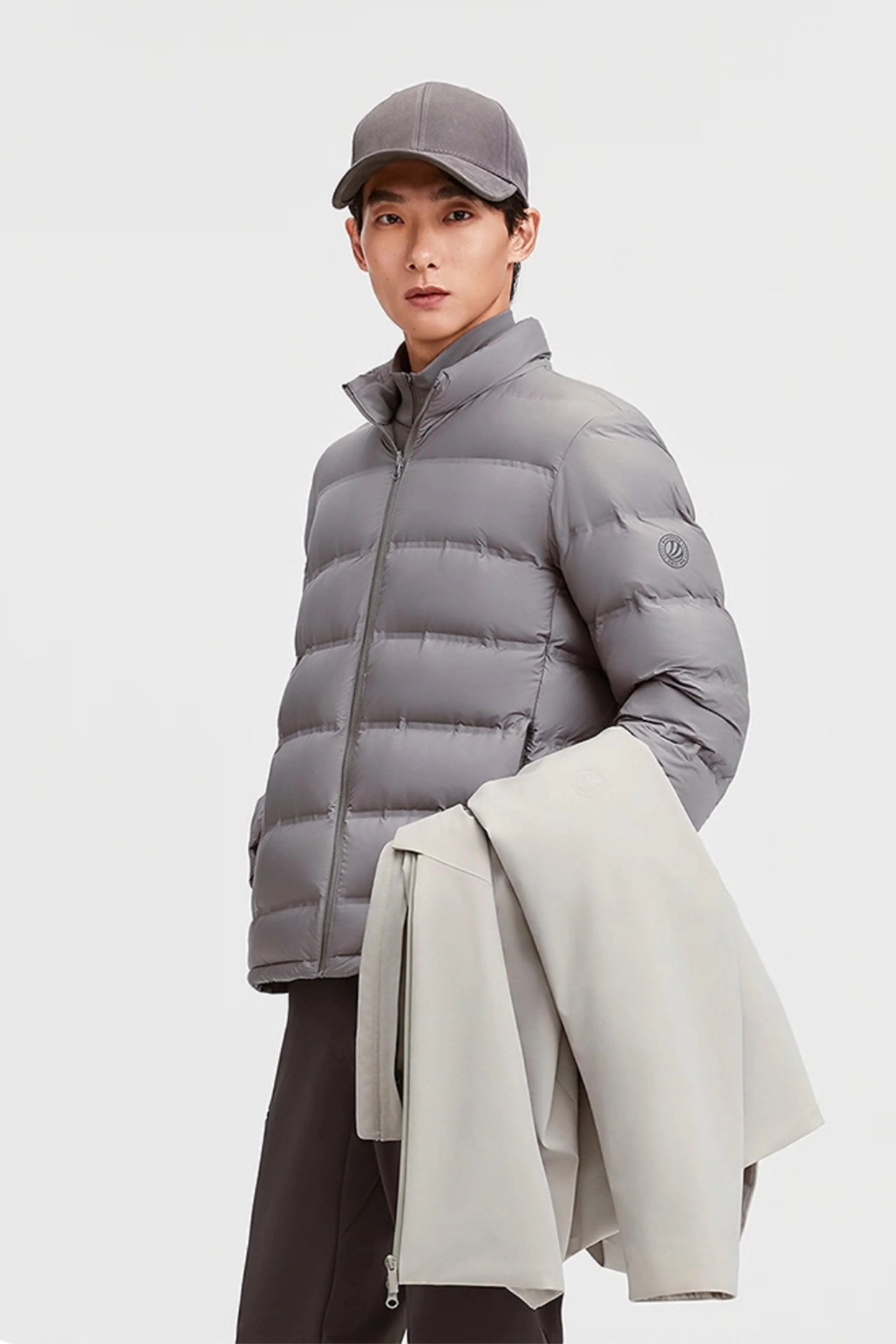 Men's Hooded 3 in 1 Goose Down Jacket 215 - Image 15
