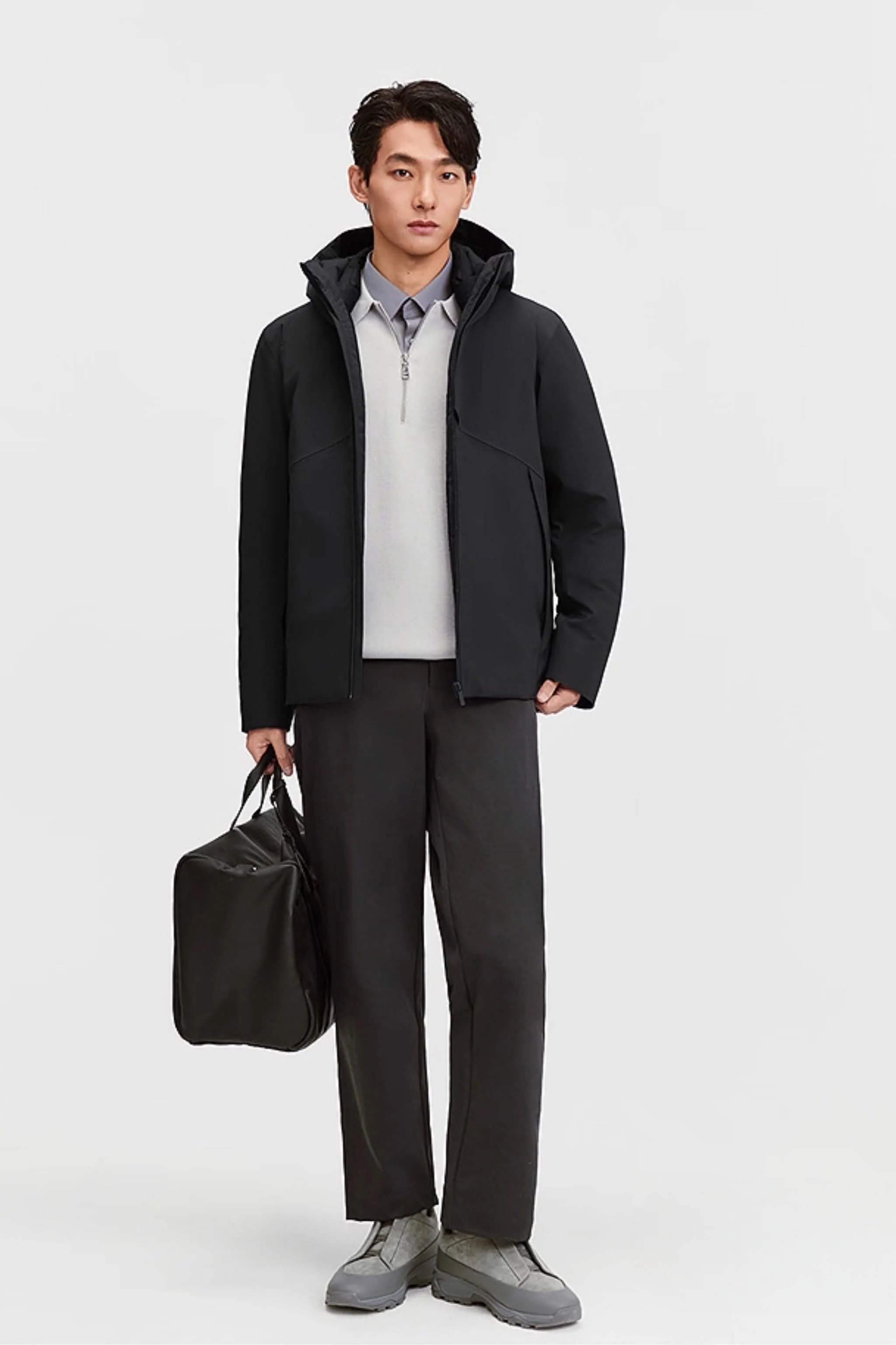 Men's Hooded 3 in 1 Goose Down Jacket 215 - Image 9