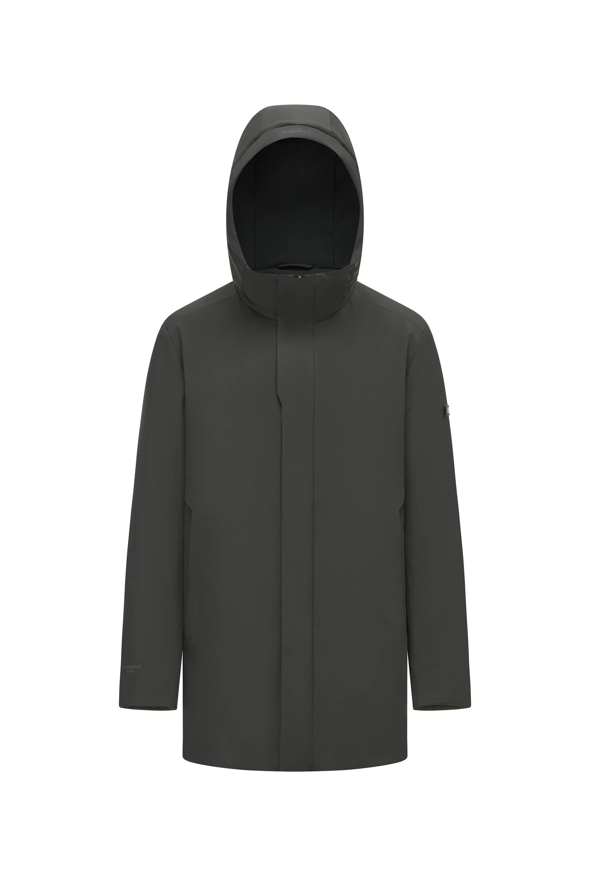 Men's Middle Length Goose Down Coat - Image 21