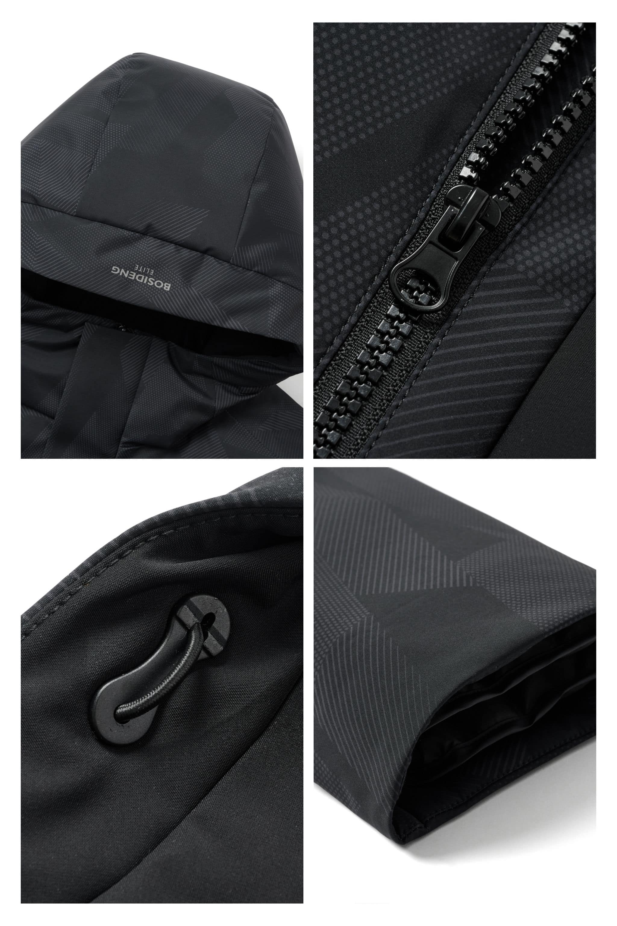 Men's Middle Length Goose Down Coat - Image 8