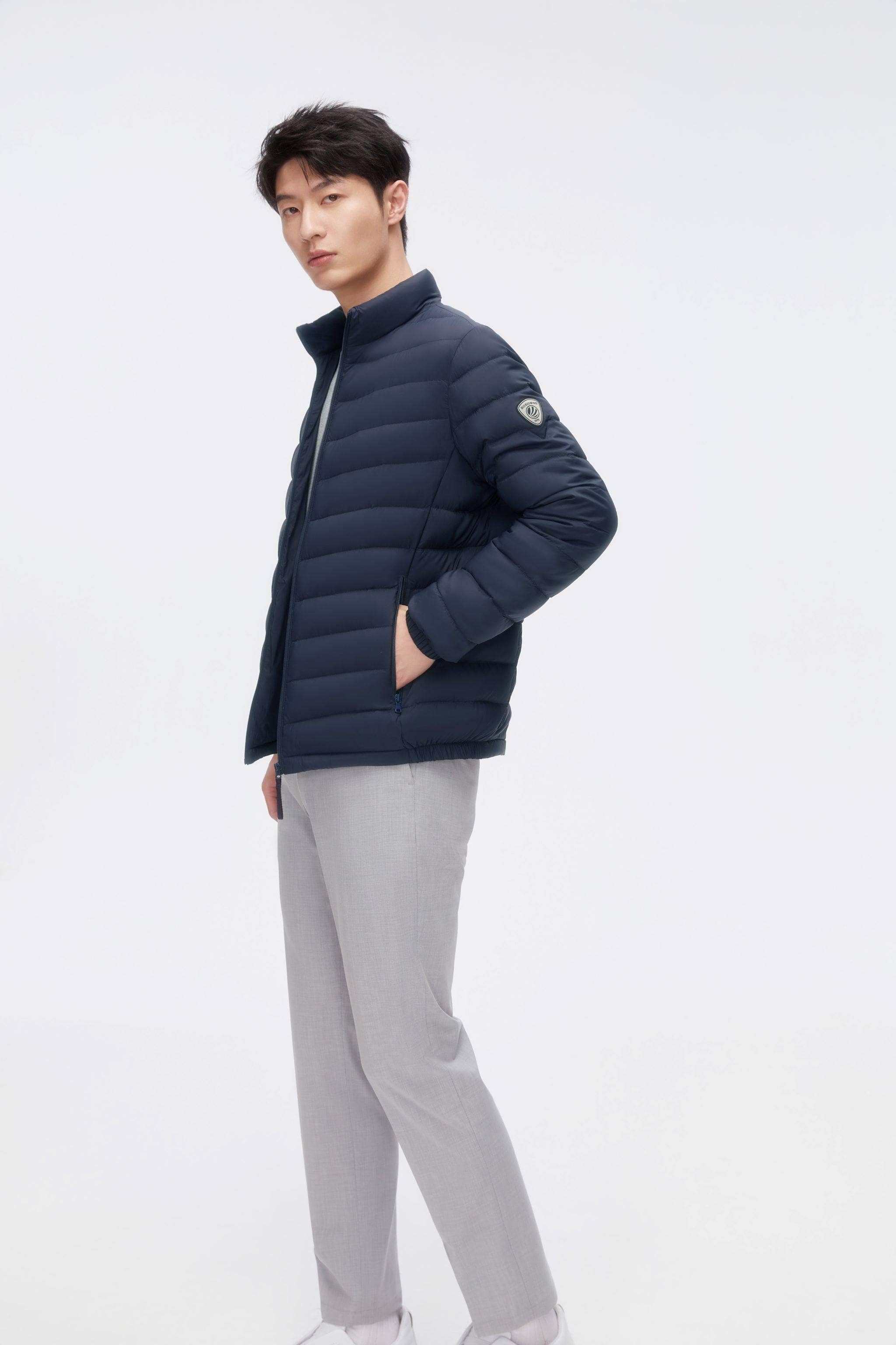 Mens Packable Ultralight Down Jacket - Image 11