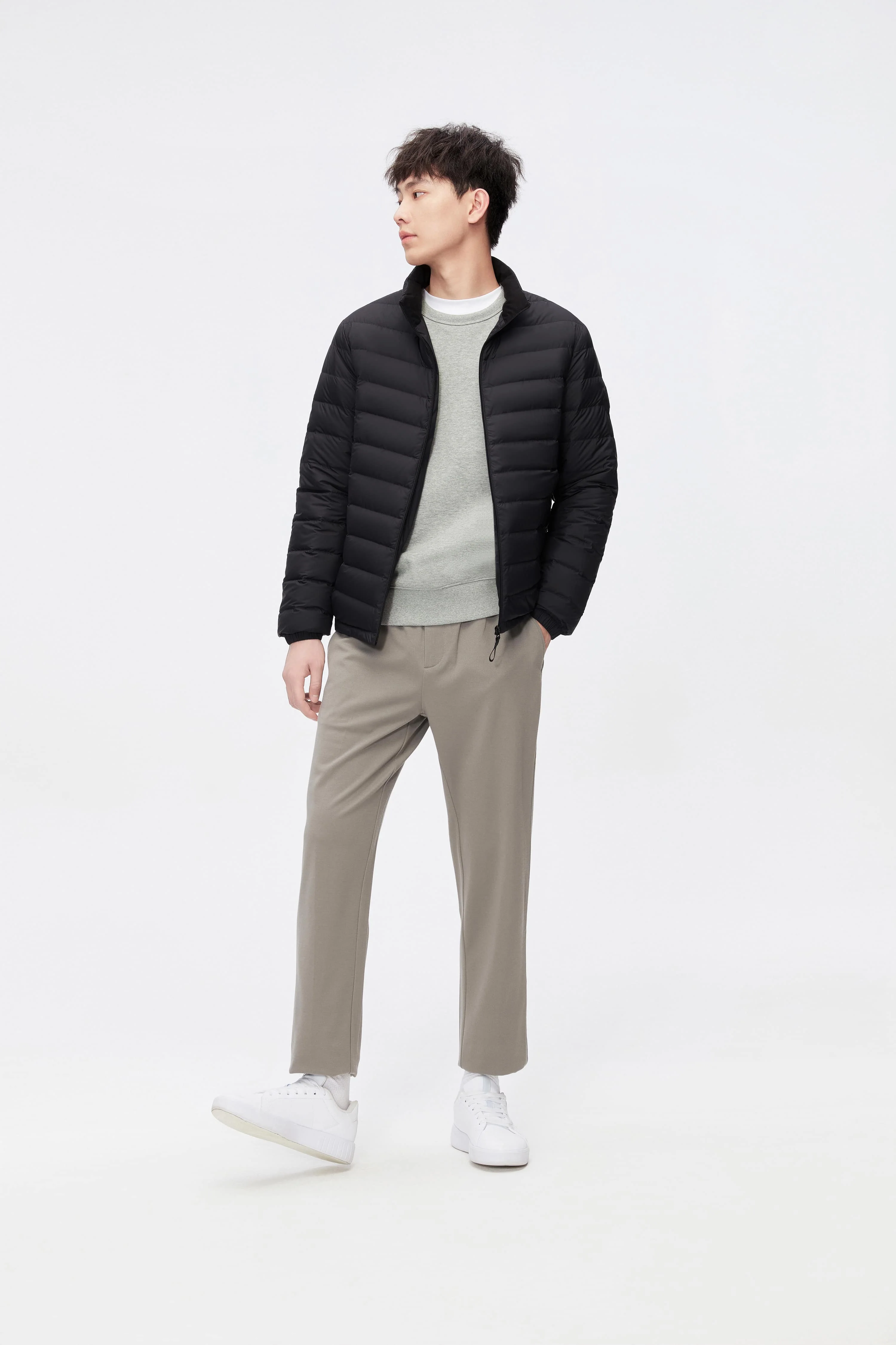 Mens Packable Ultralight Down Jacket - Image 2