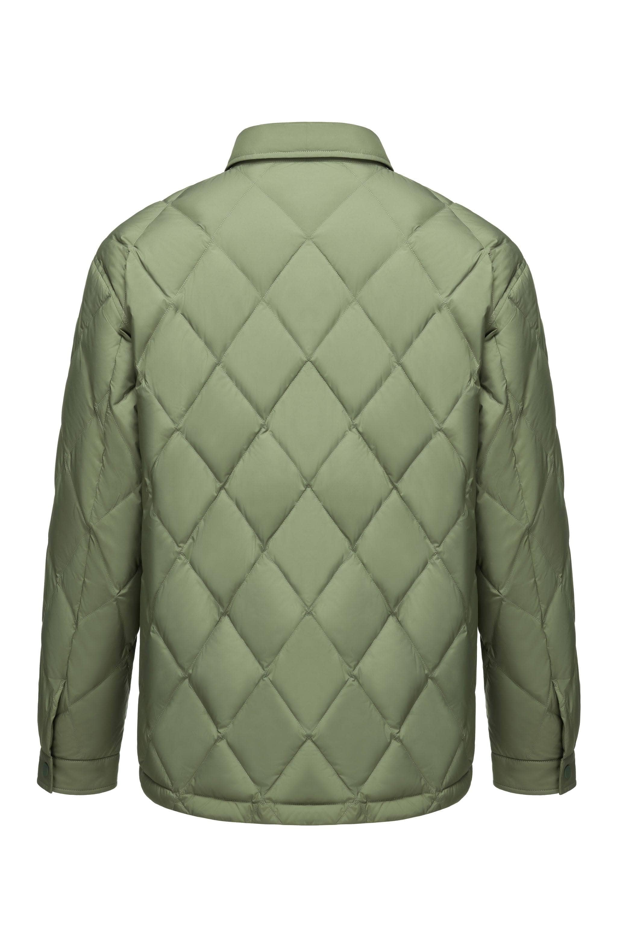 Quilted Down Shacket - Image 8