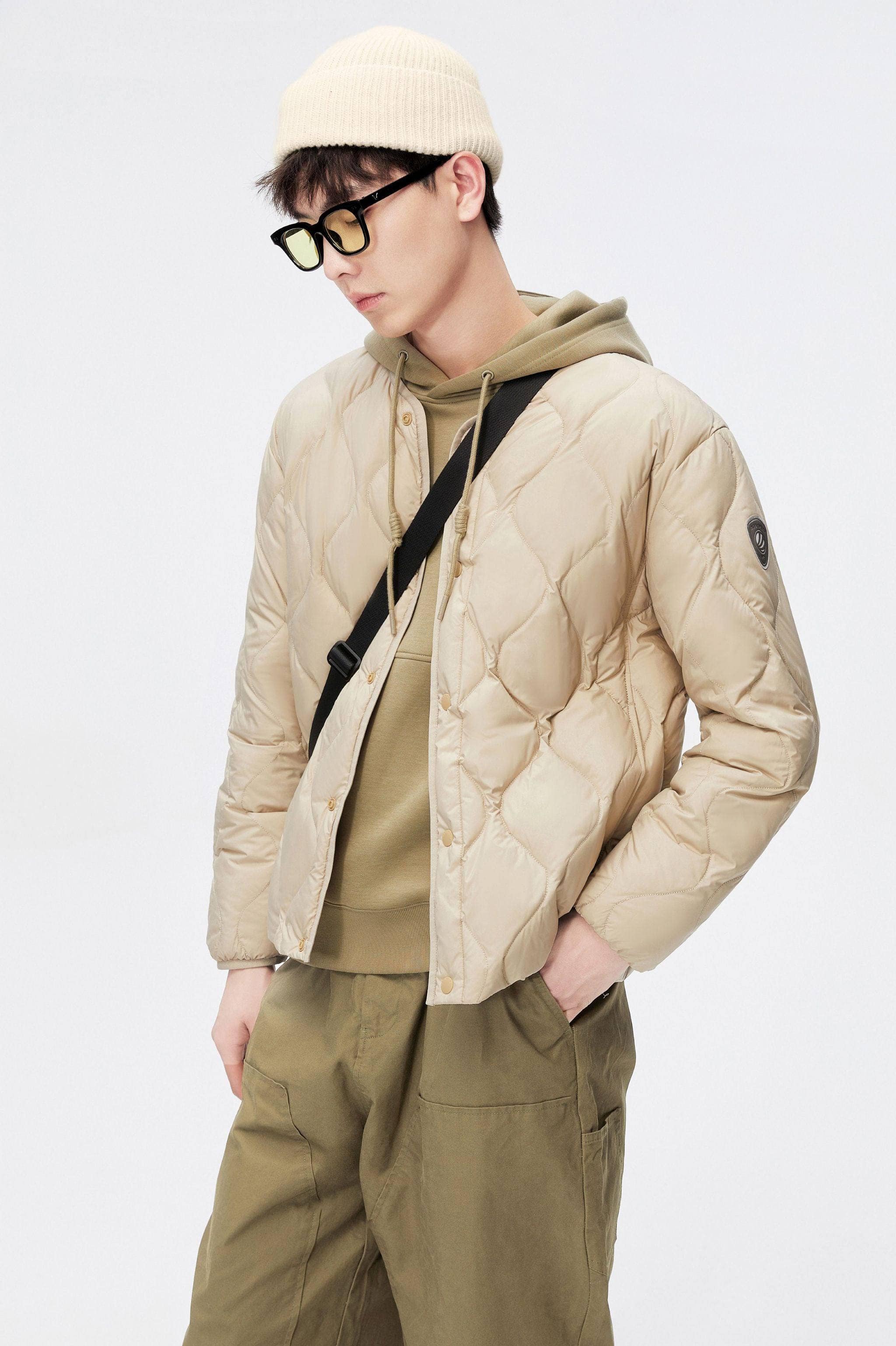 Men's Quilted Lightweight Down Jacket