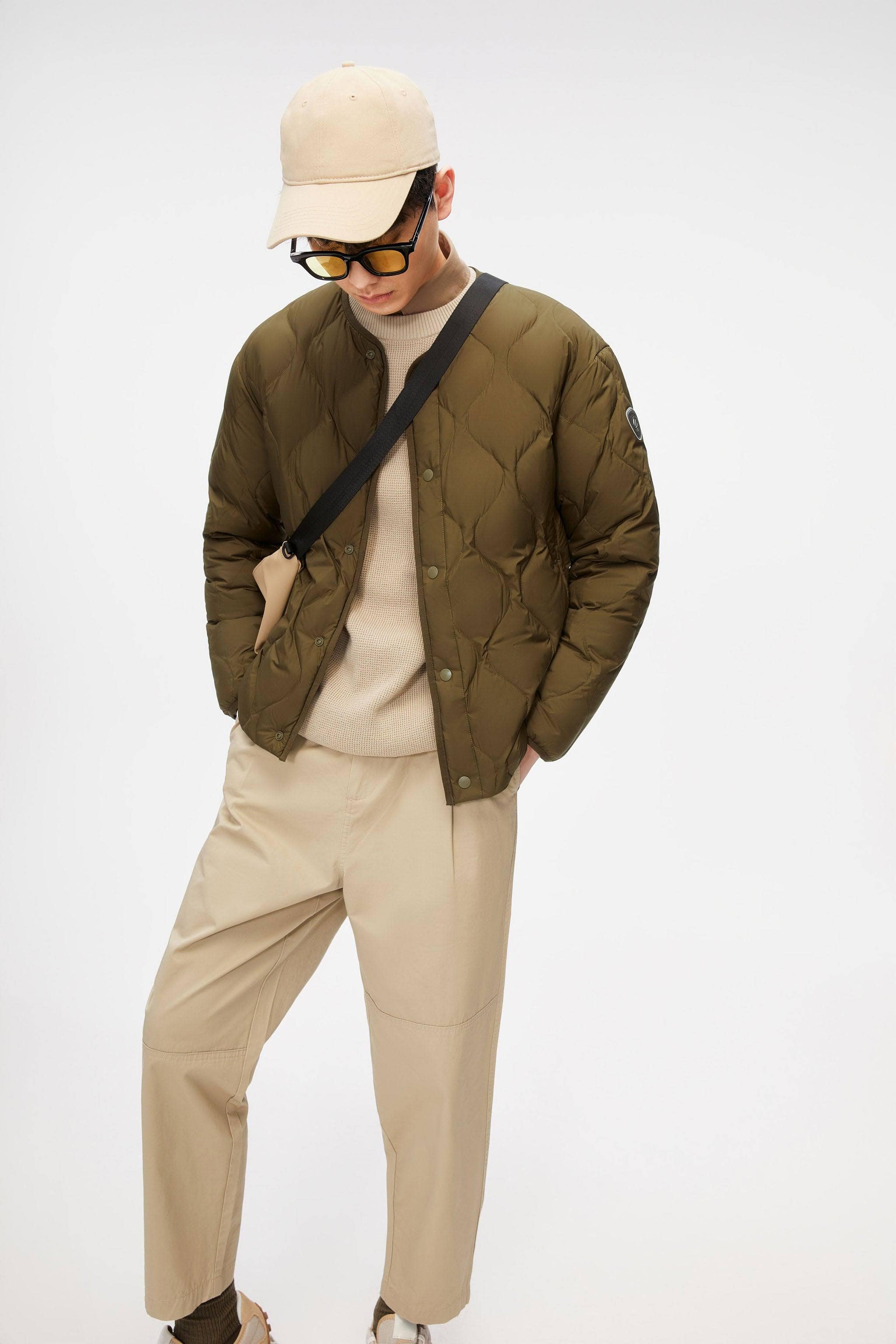 Men's Quilted Lightweight Down Jacket - Image 10