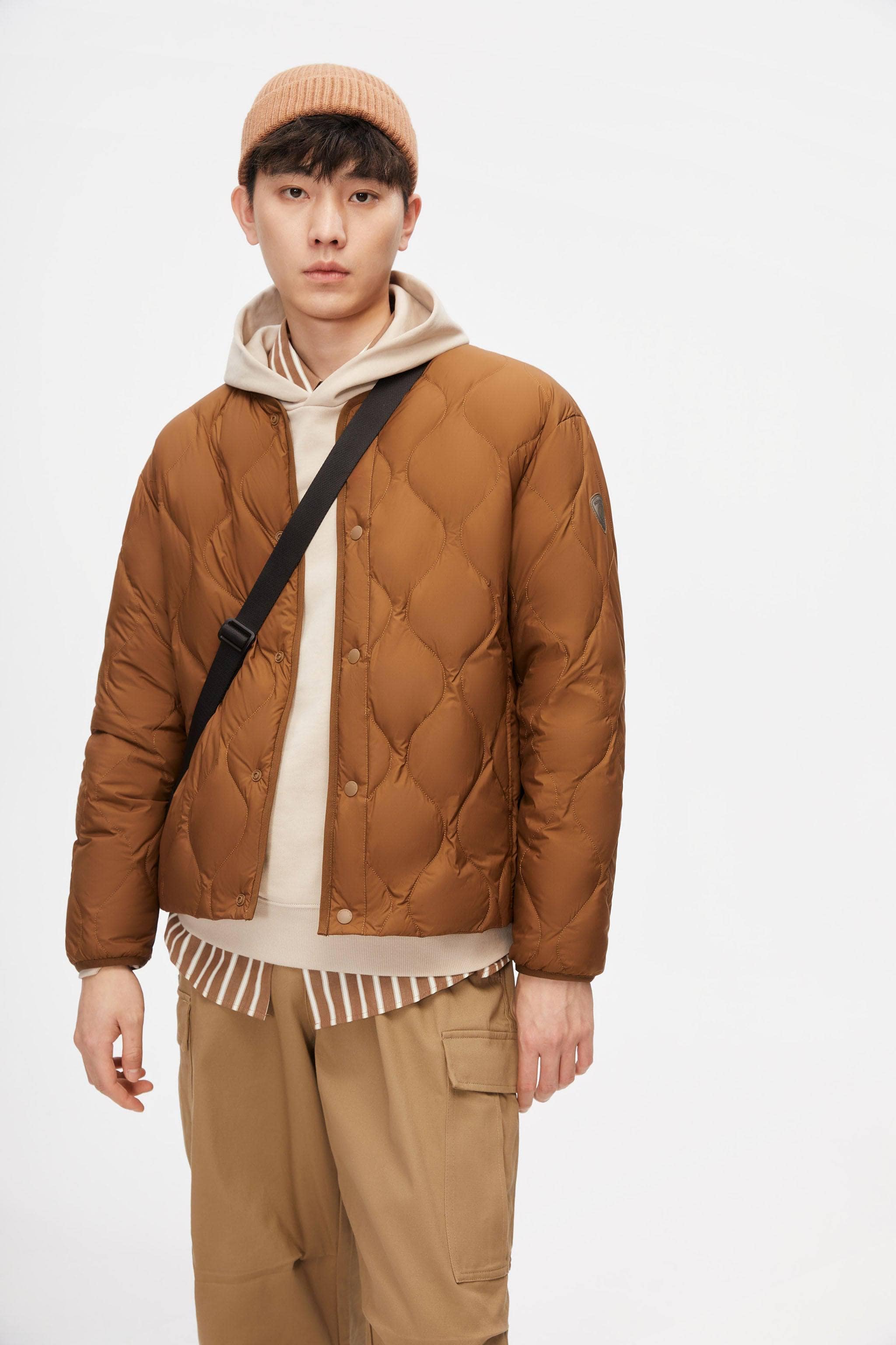 Men's Quilted Lightweight Down Jacket - Image 11