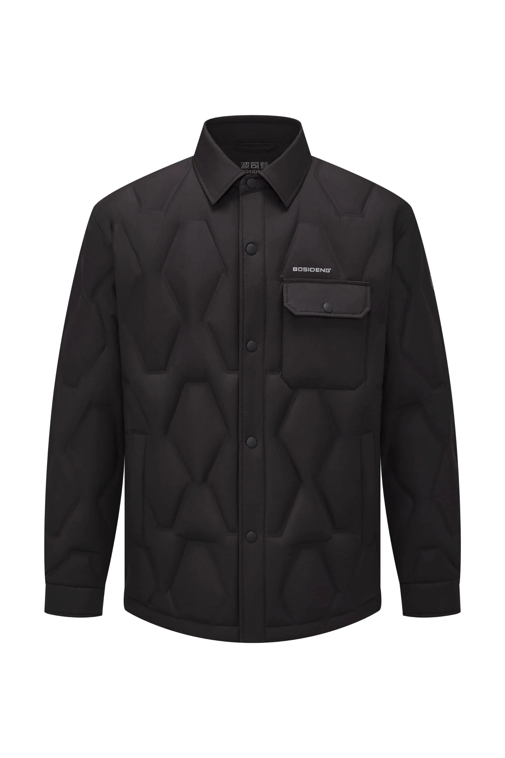 Men's Shirt Collar Down Jacket 5319 - Image 13