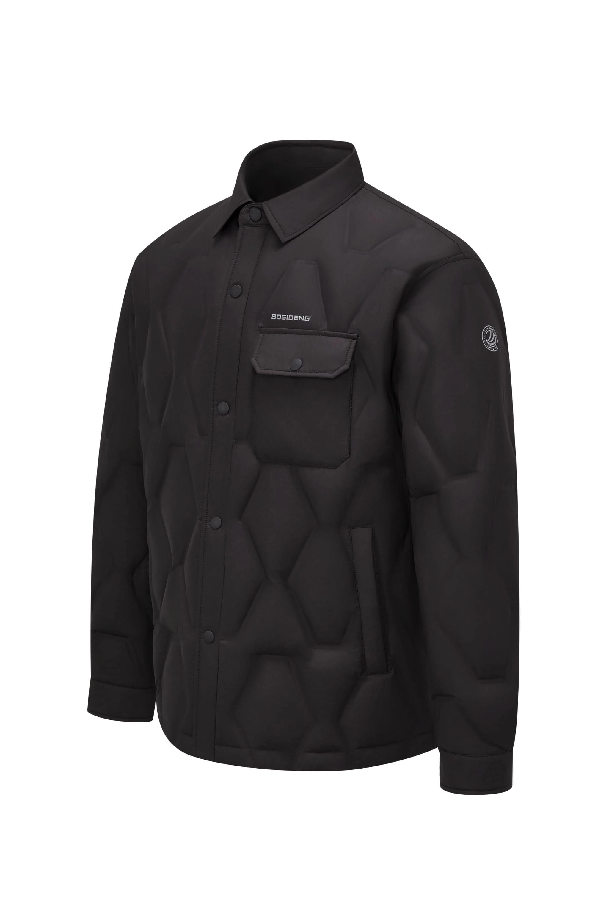 Men's Shirt Collar Down Jacket 5319 - Image 14