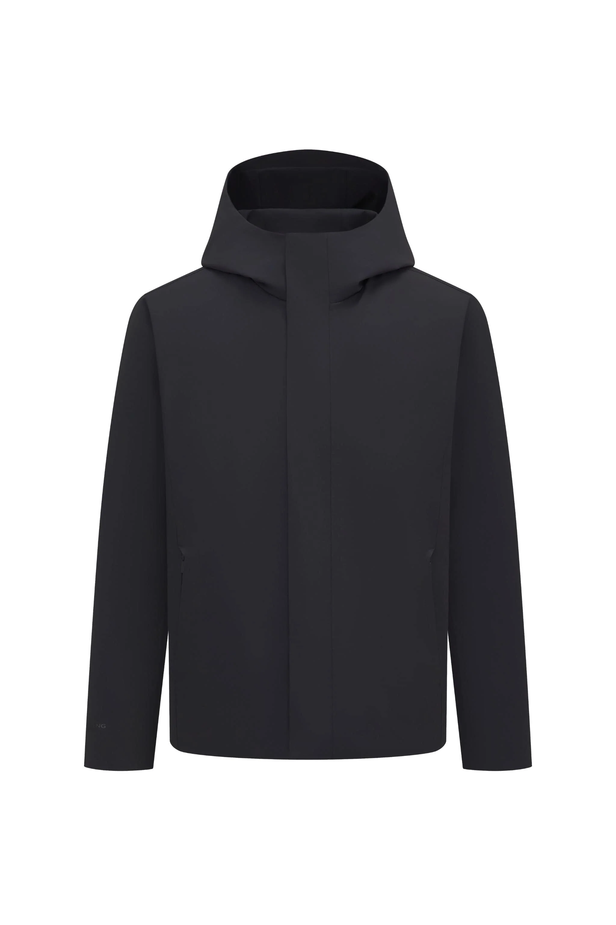Men's Short Length Goose Down Business Jacket With Hood - Image 16