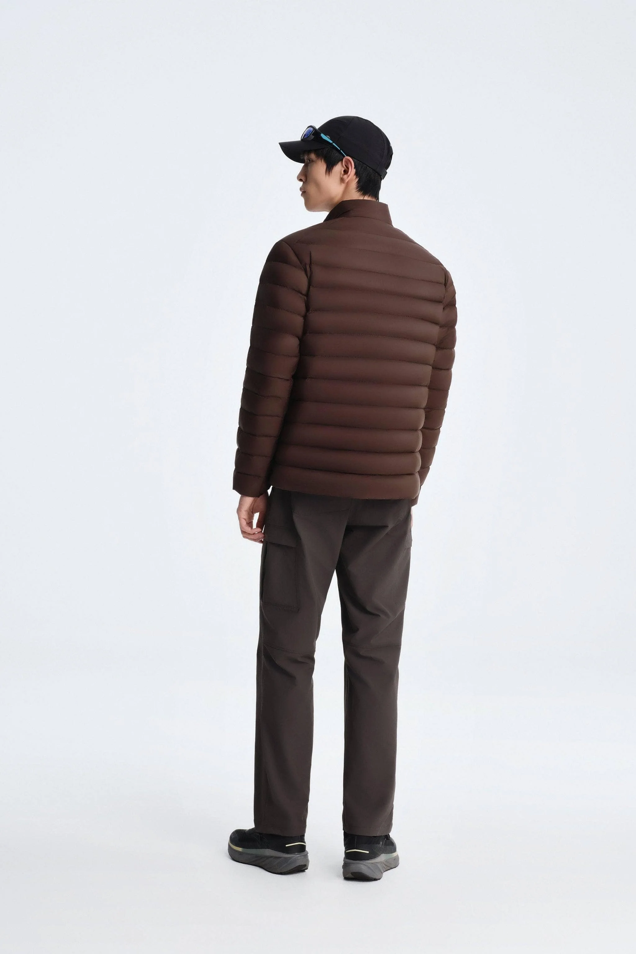 Men's Stand Collar Goose Down Jacket 1037 - Image 12