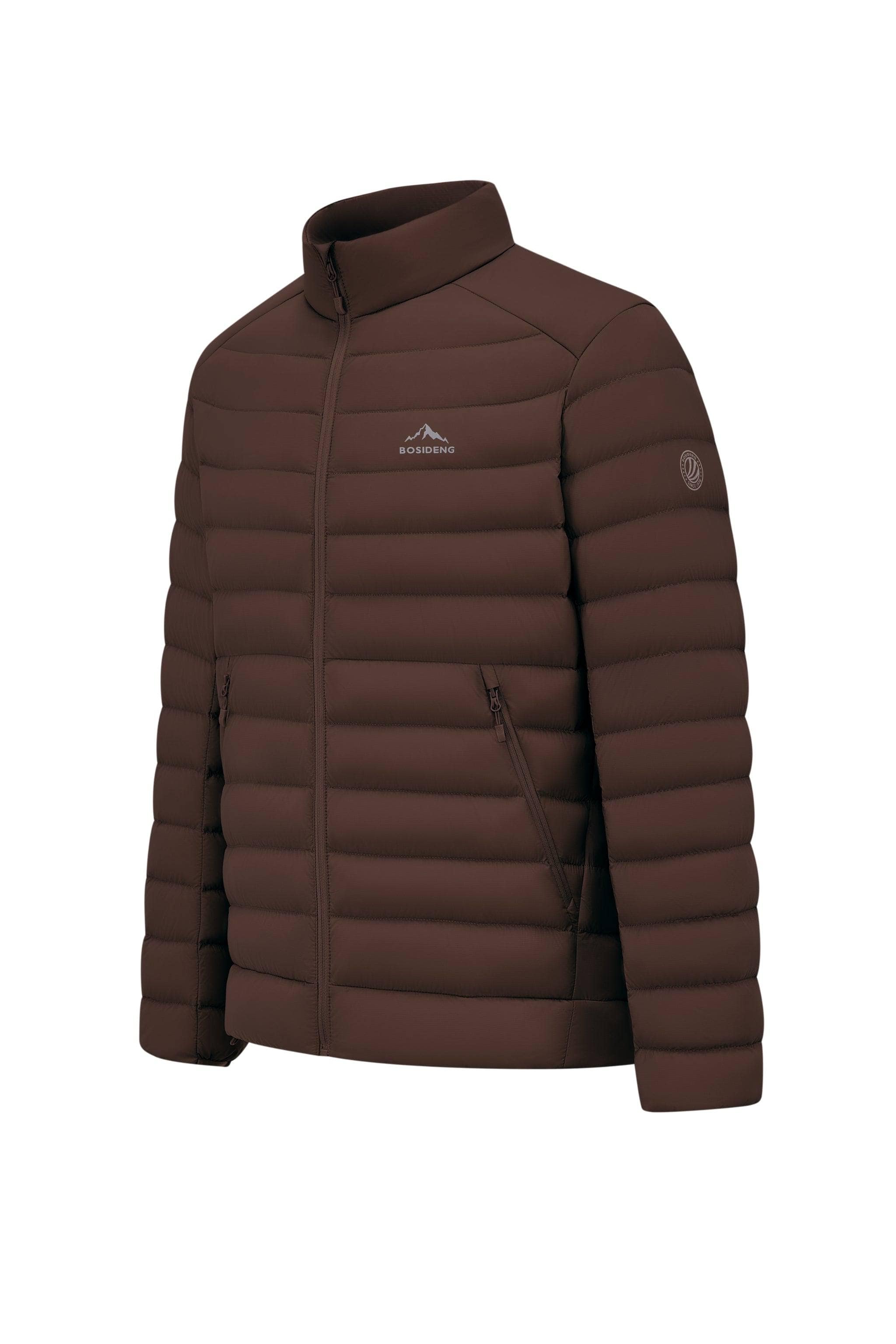 Men's Stand Collar Goose Down Jacket 1037 - Image 13
