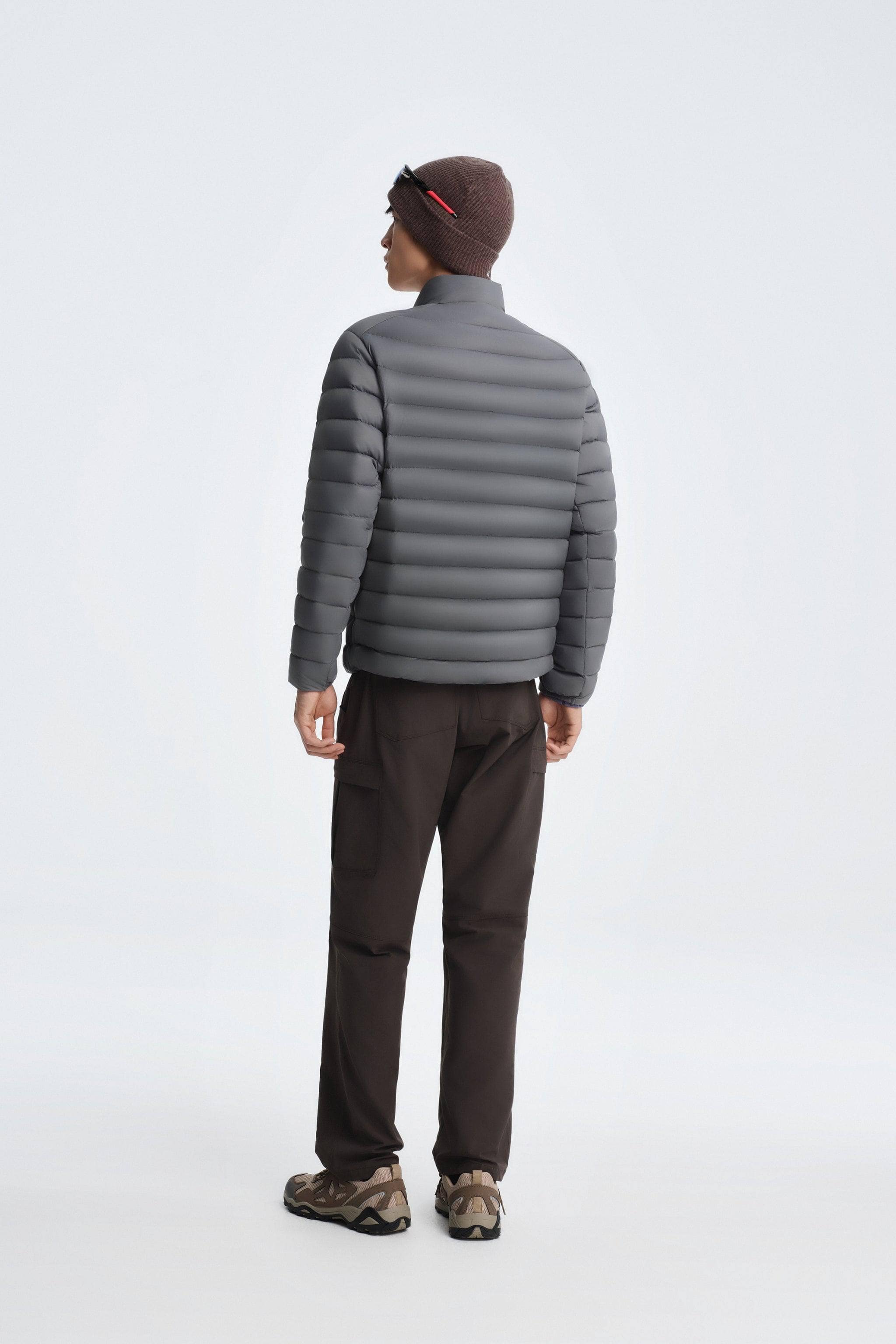Men's Stand Collar Goose Down Jacket 1037 - Image 22