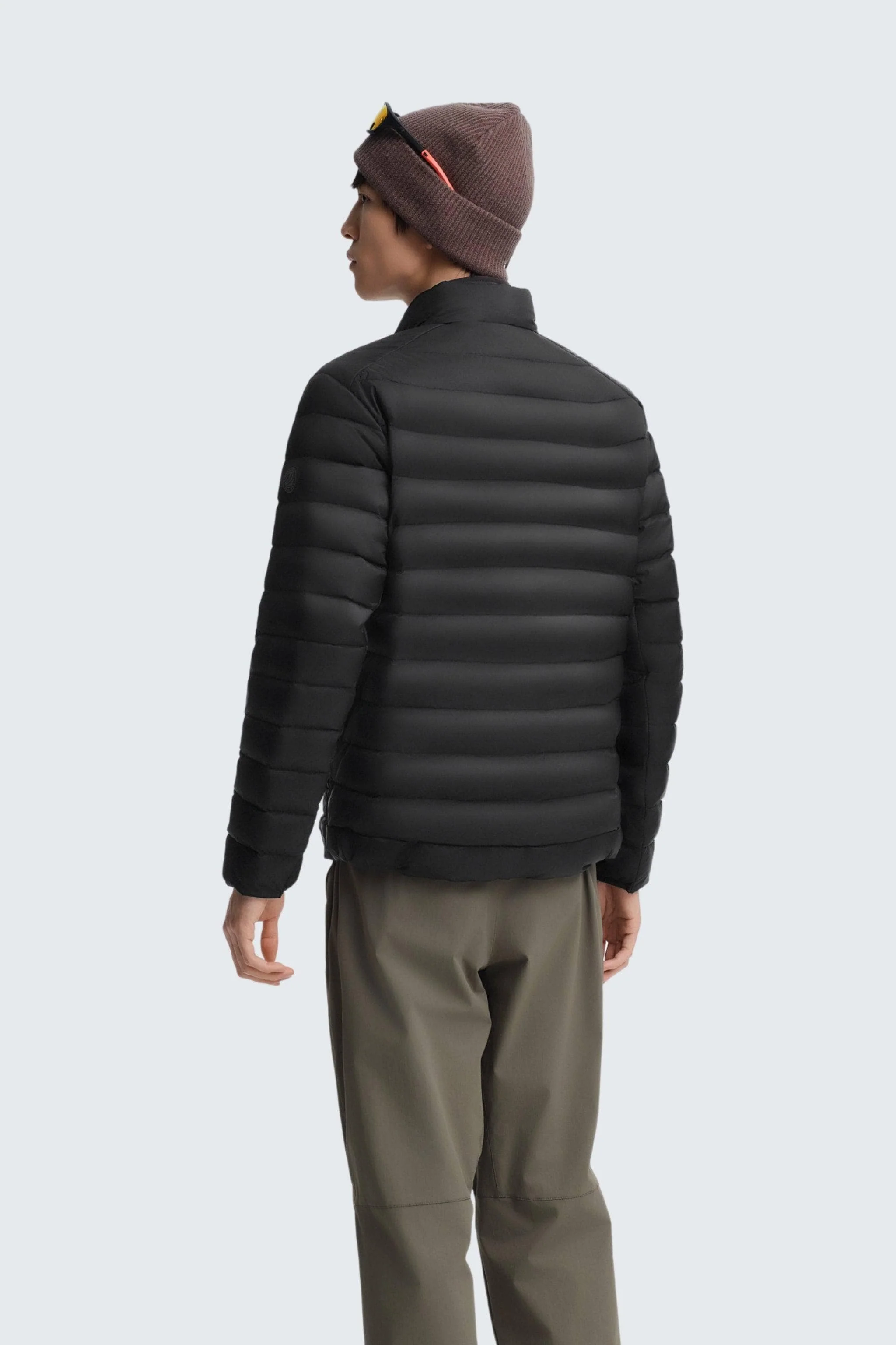 Men's Stand Collar Goose Down Jacket 1037 - Image 3