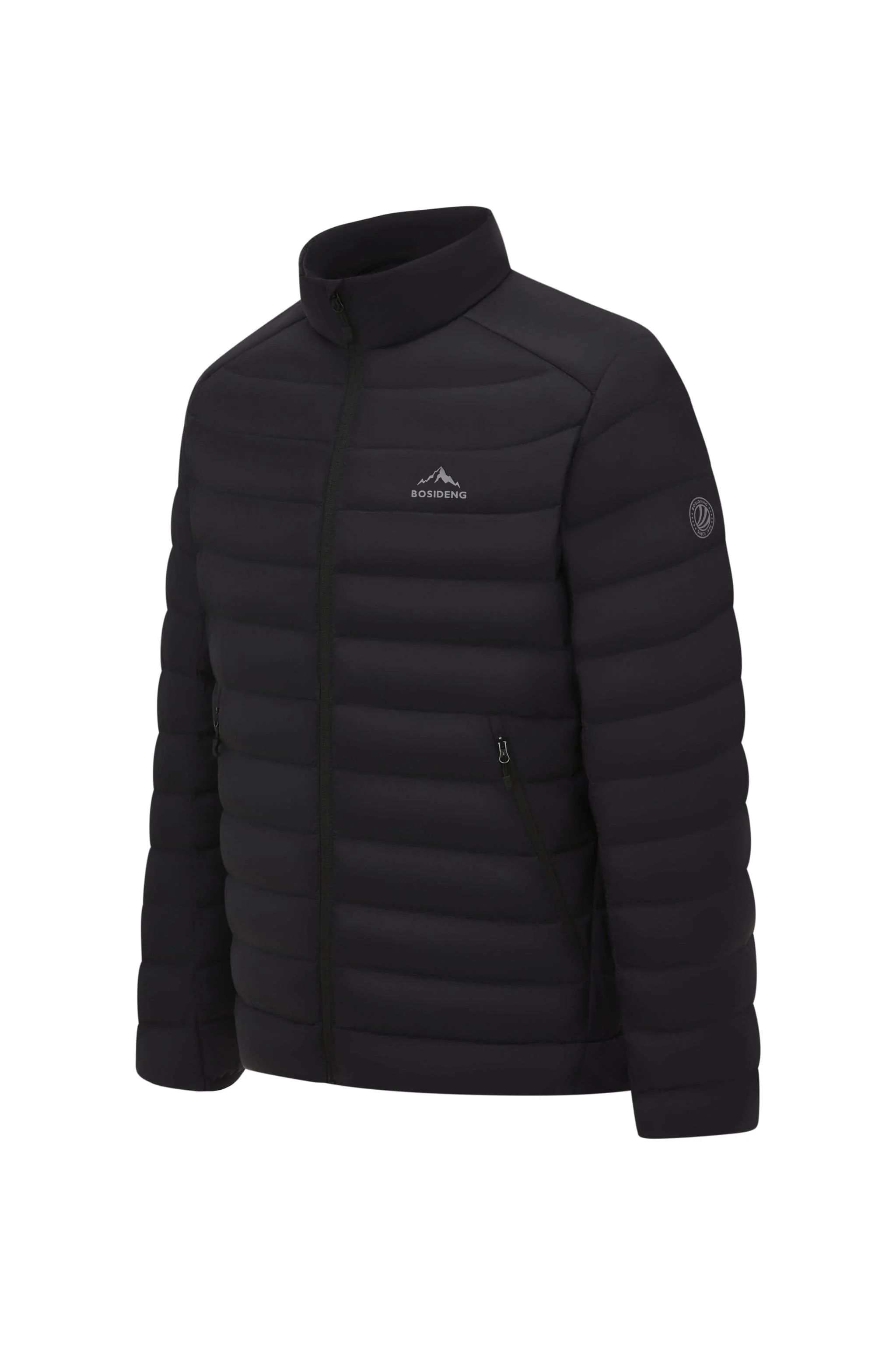 Men's Stand Collar Goose Down Jacket 1037 - Image 4