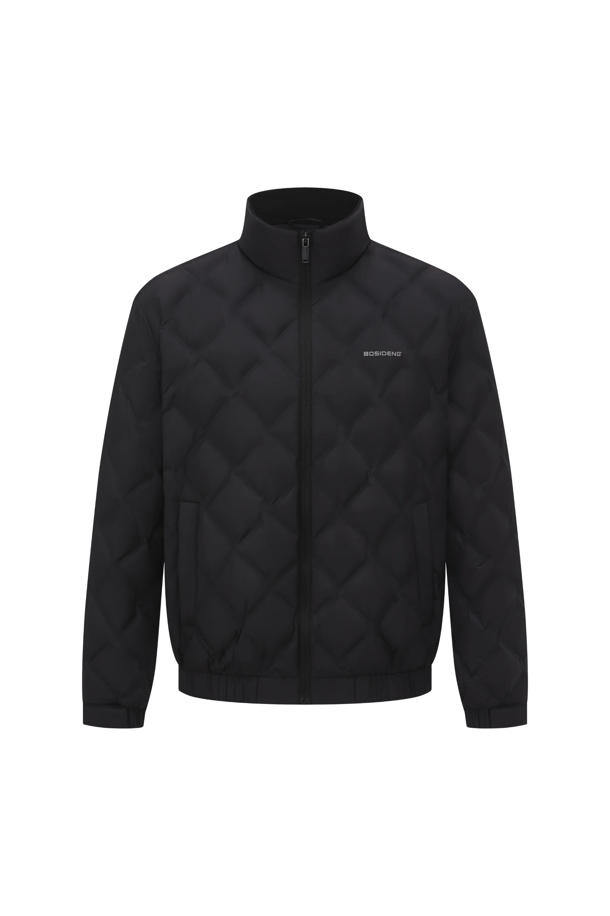 Men's Standing Collar Lightweight Down Jacket - Image 14