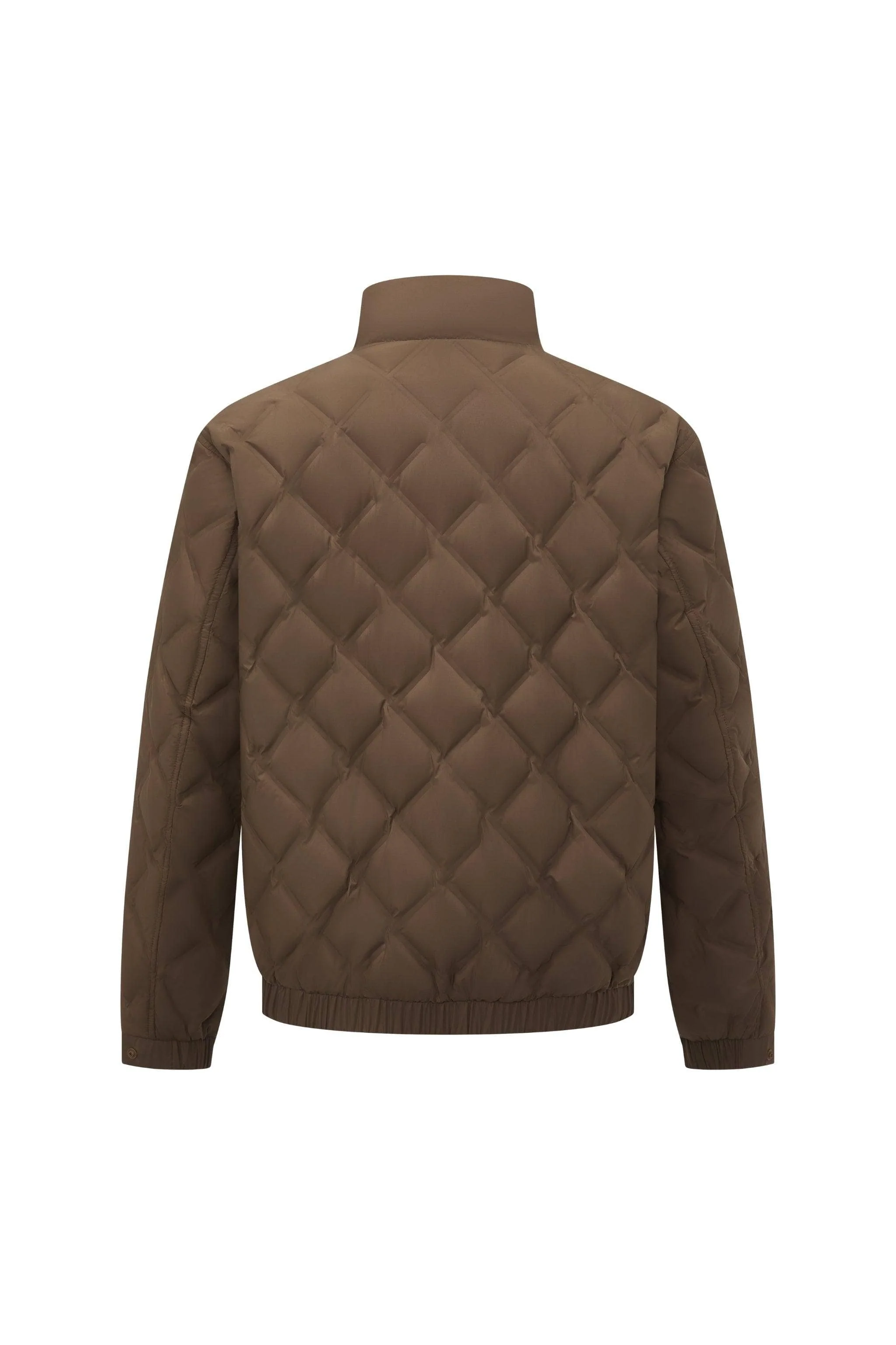 Men's Standing Collar Lightweight Down Jacket - Image 21