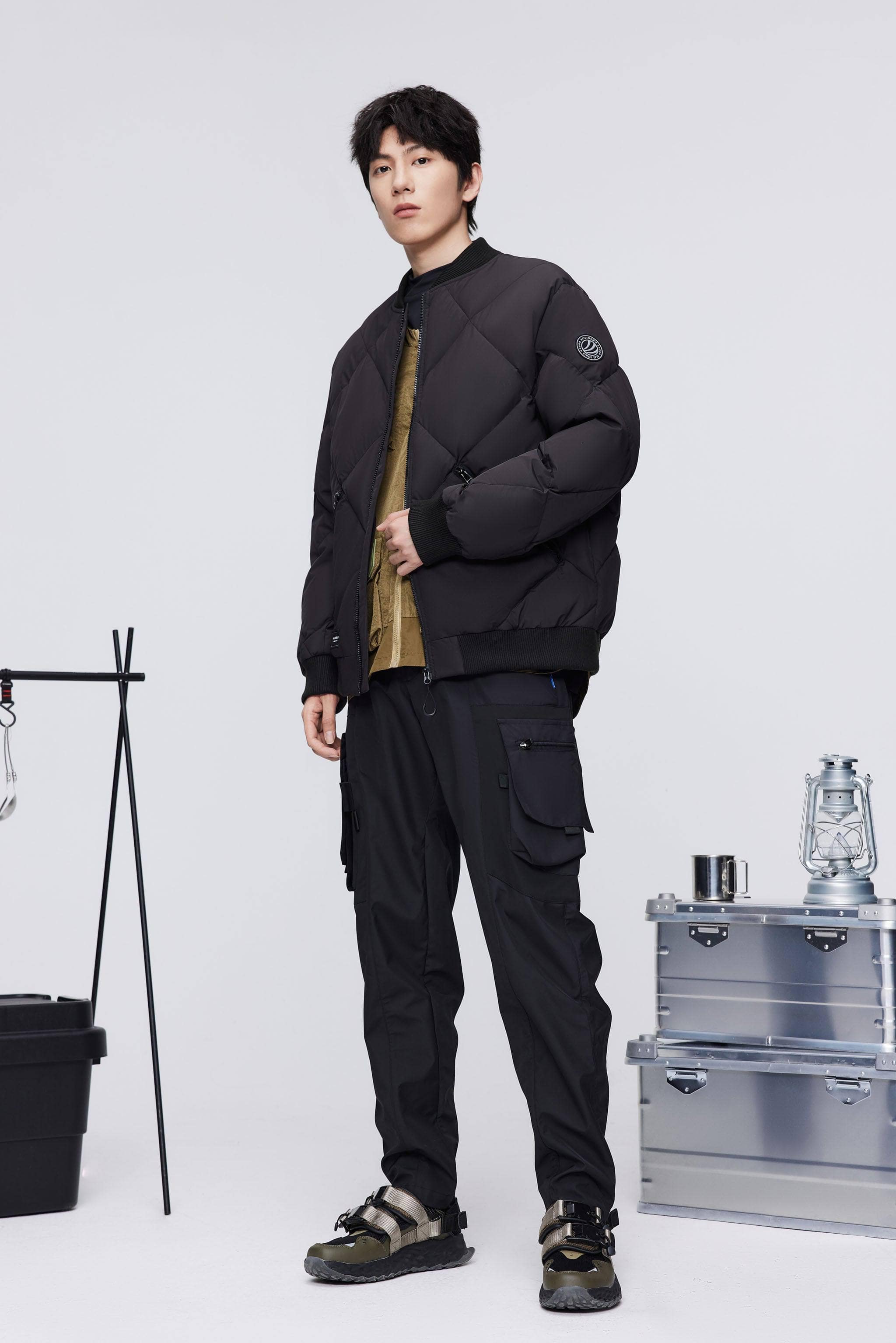 Men's Casual Down Bomber - Image 2