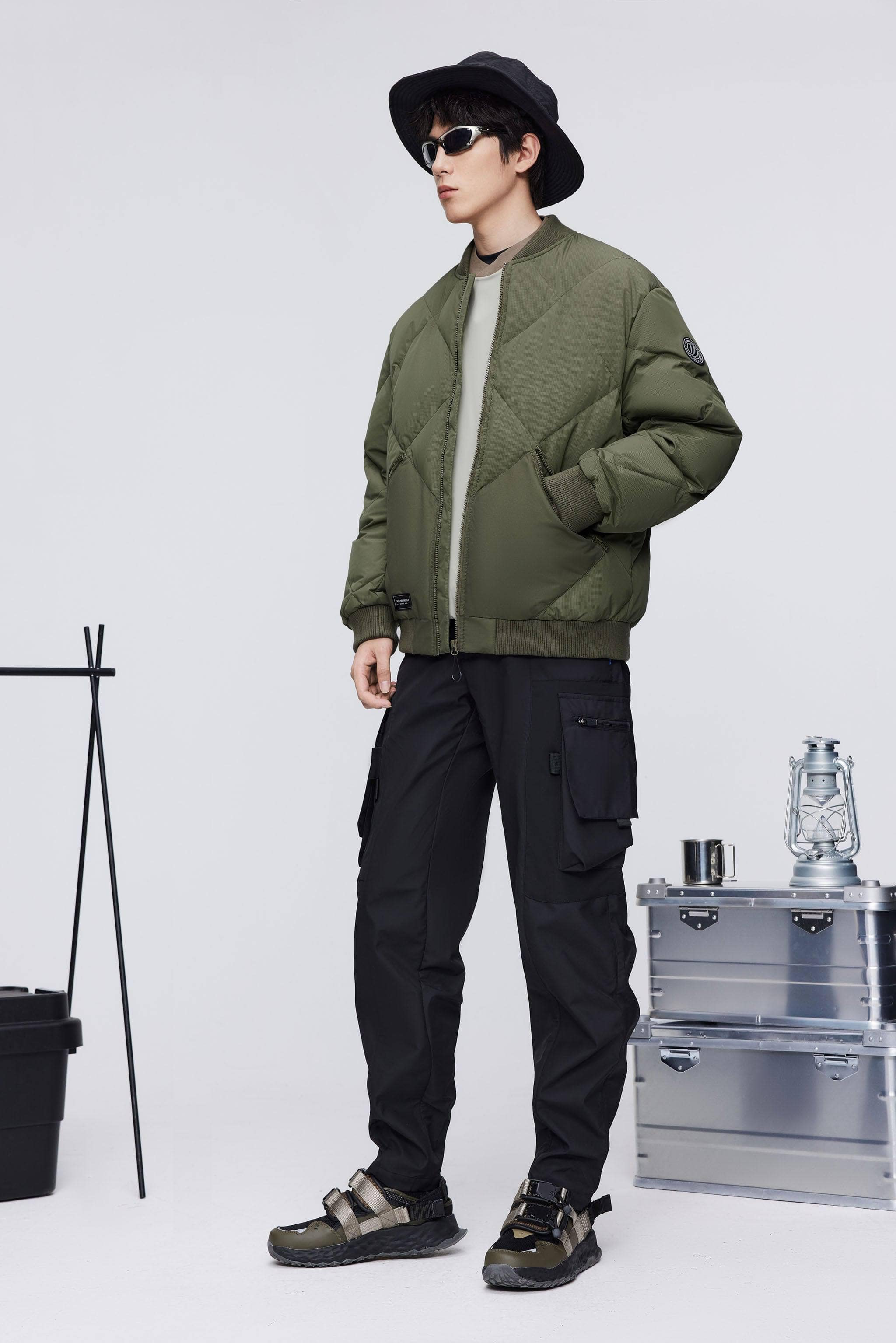 Men's Casual Down Bomber - Image 7