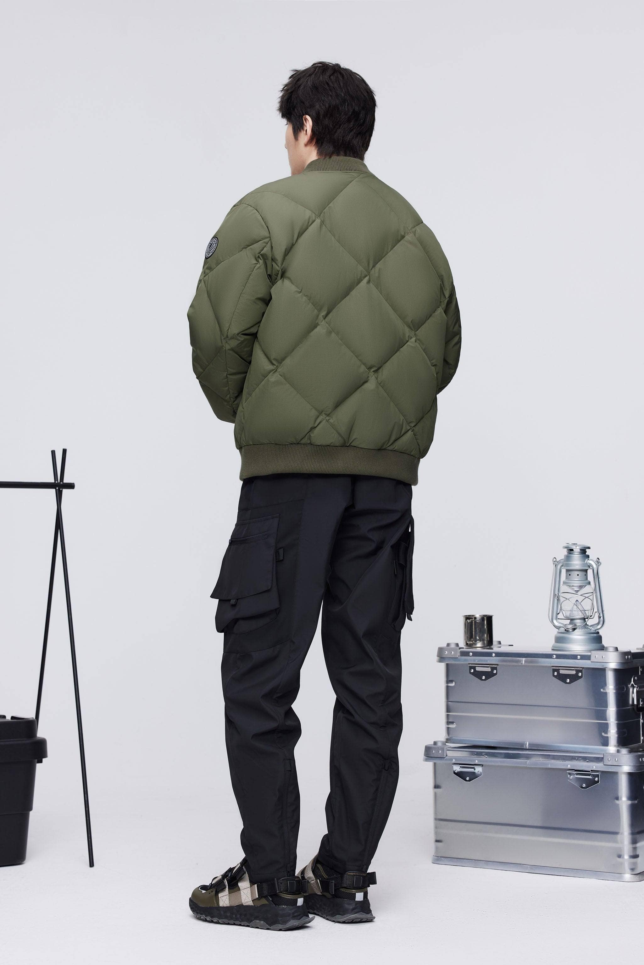 Men's Casual Down Bomber - Image 8