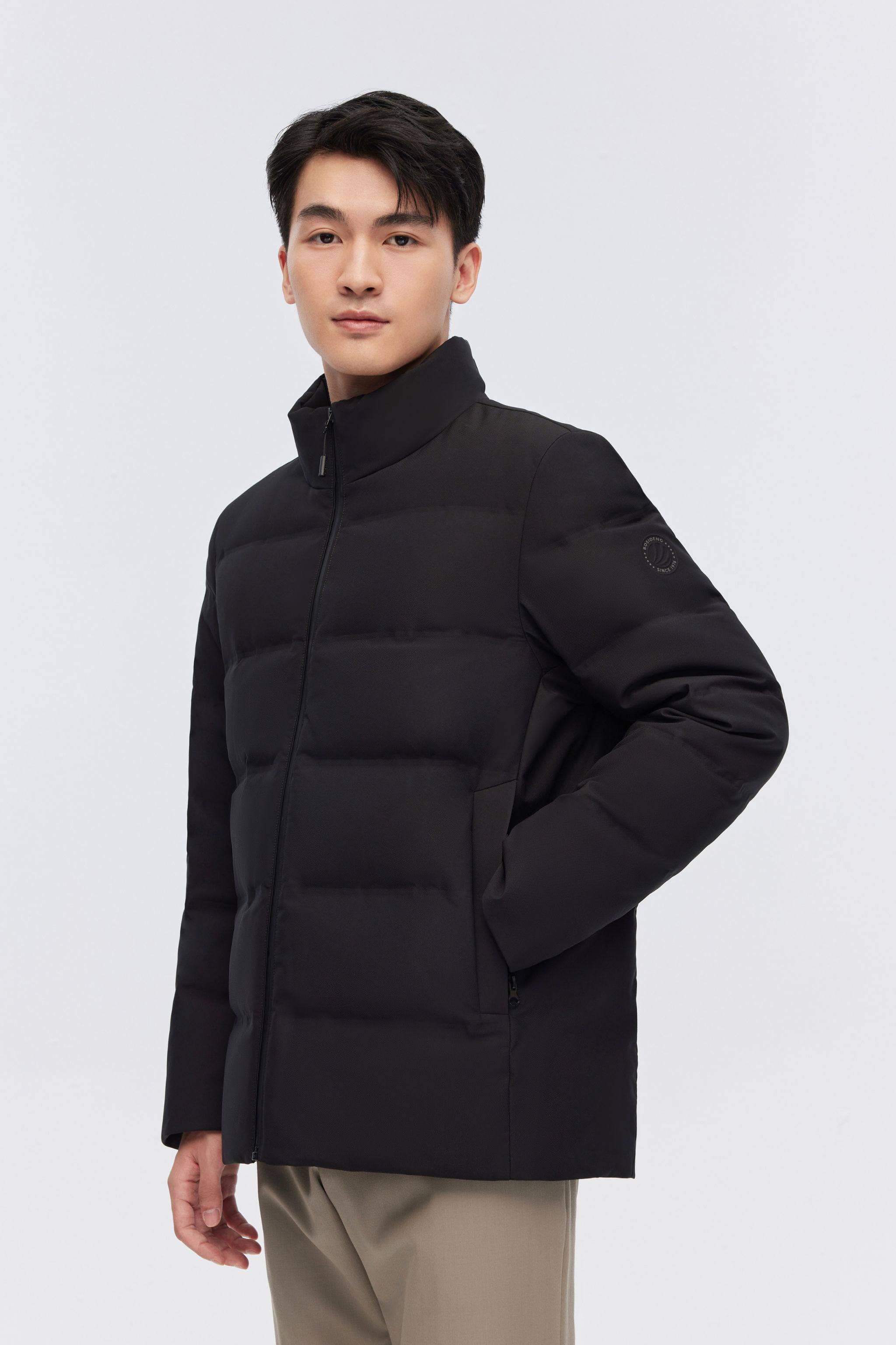 Mens Classic Business Goose Down Jacket 4111 - Image 7