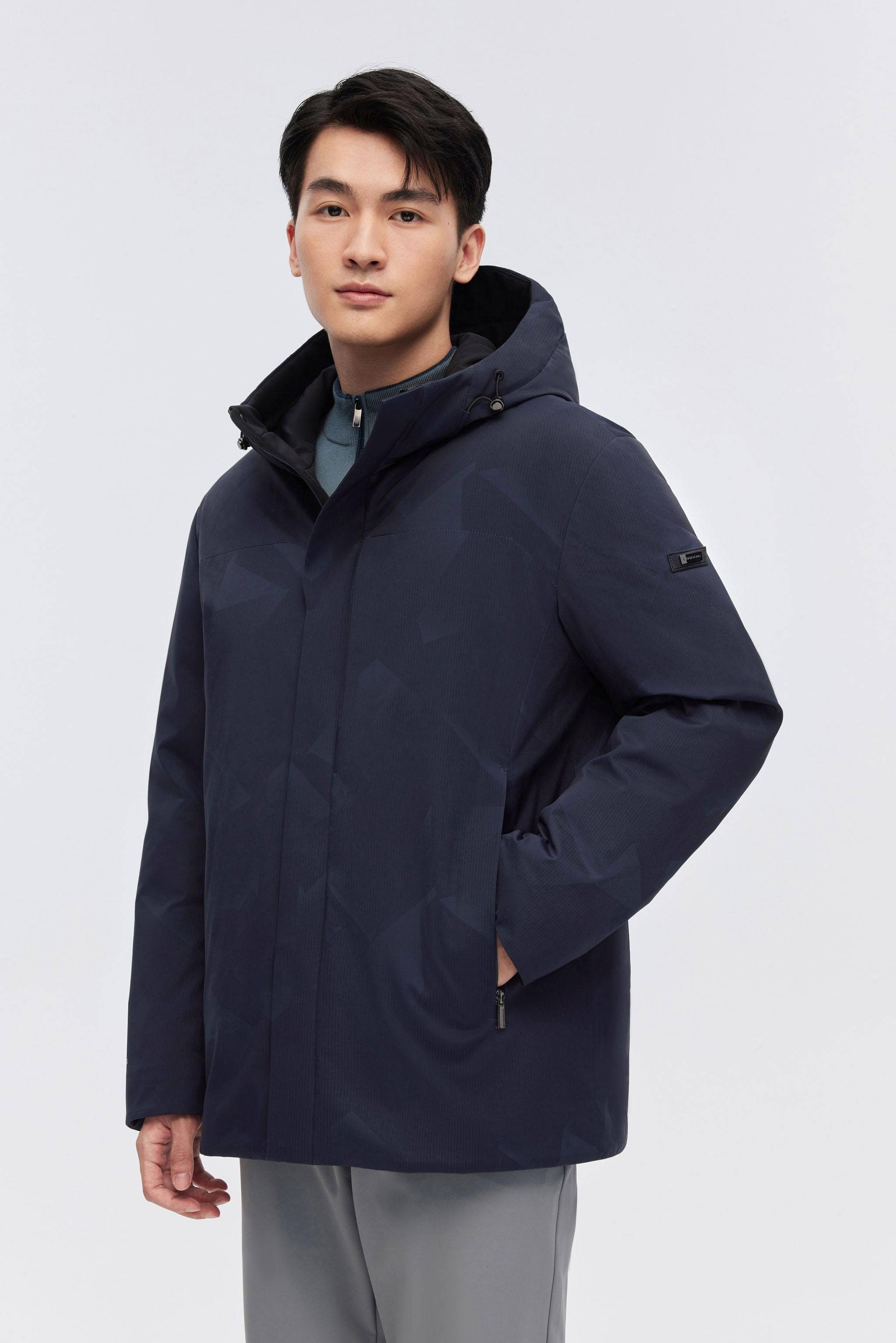 Versatile Business Goose Down Short Jacket - Image 18