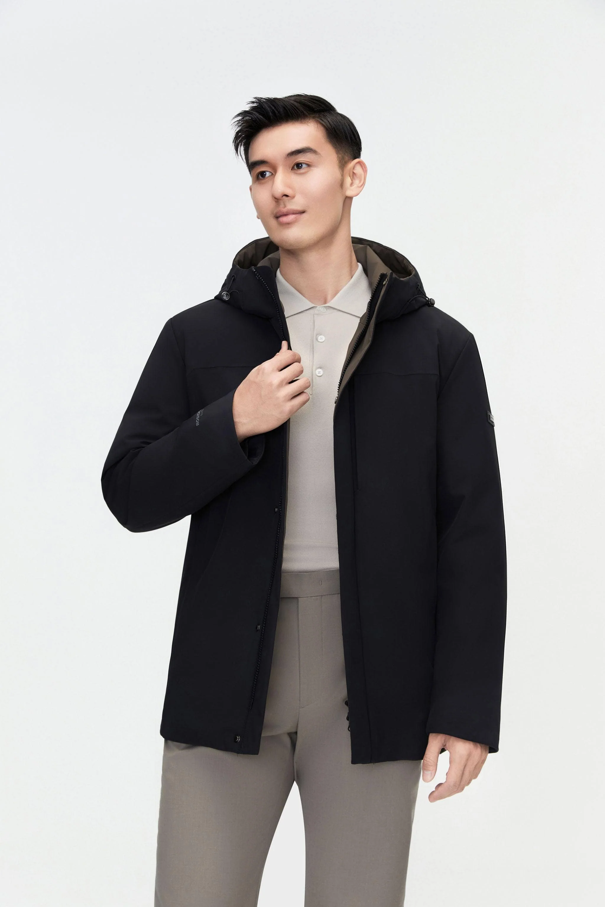 Versatile Business Goose Down Short Jacket - Image 22