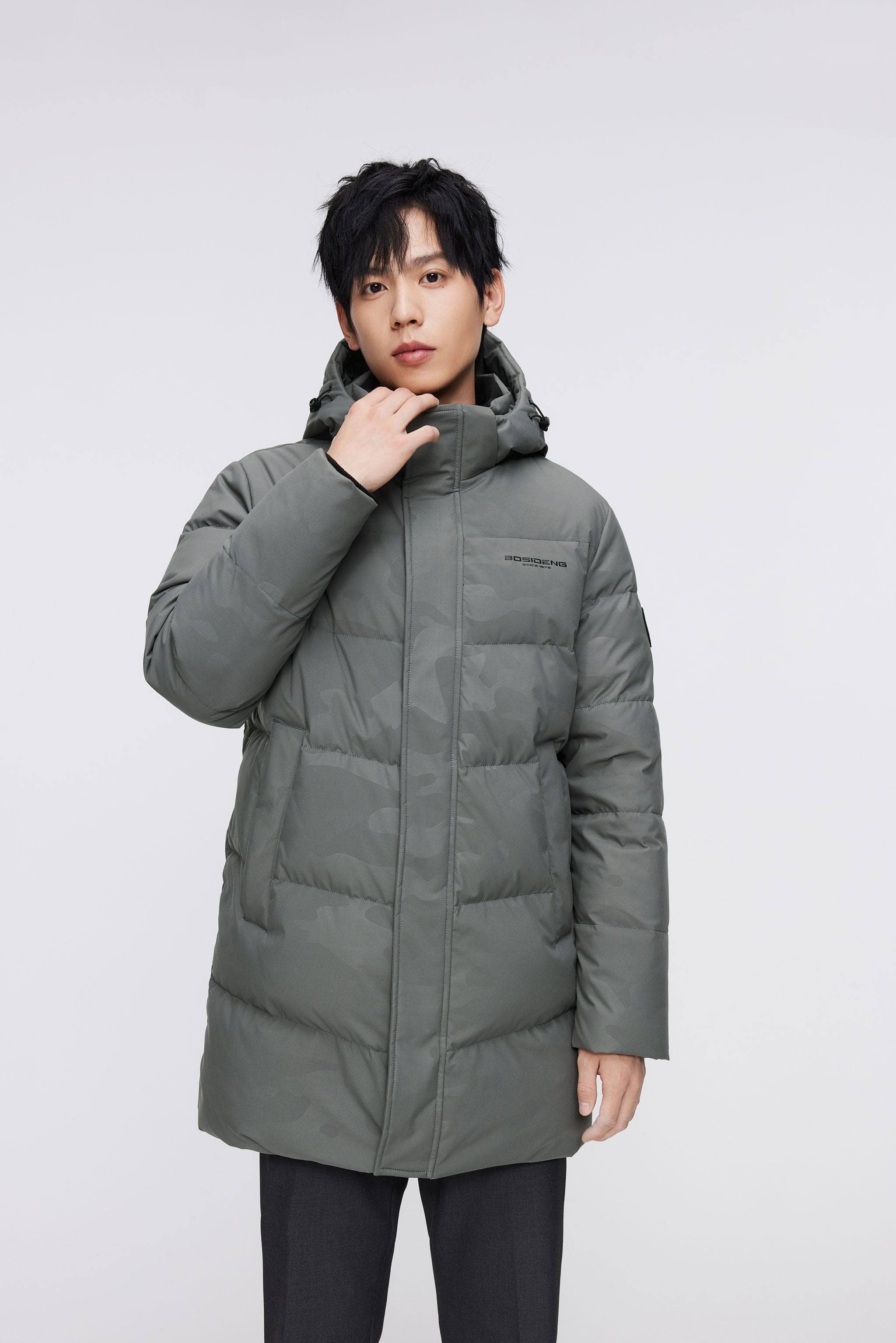 Men's Classic Casual Down Parka 5105 - Image 17