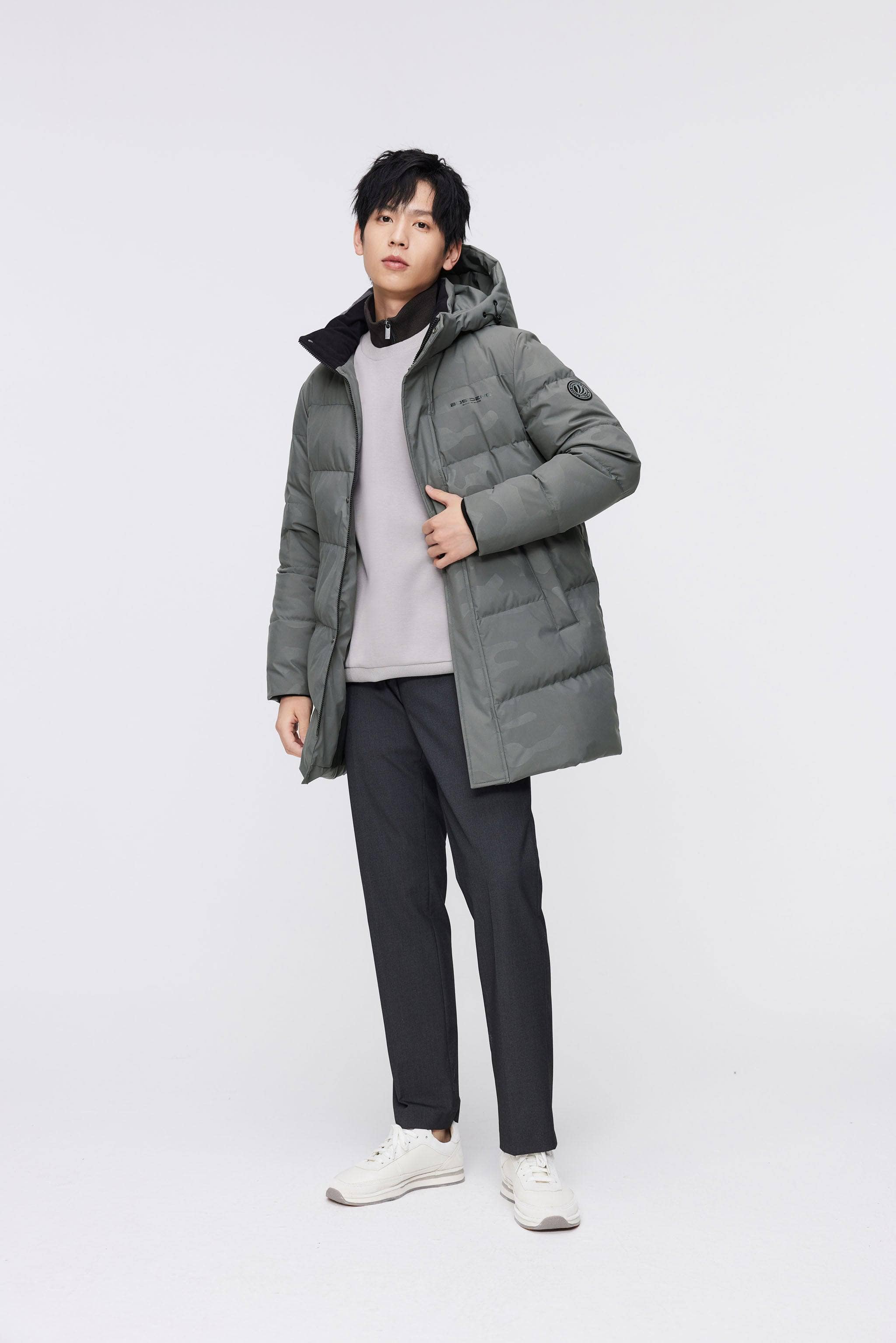Men's Classic Casual Down Parka 5105 - Image 18