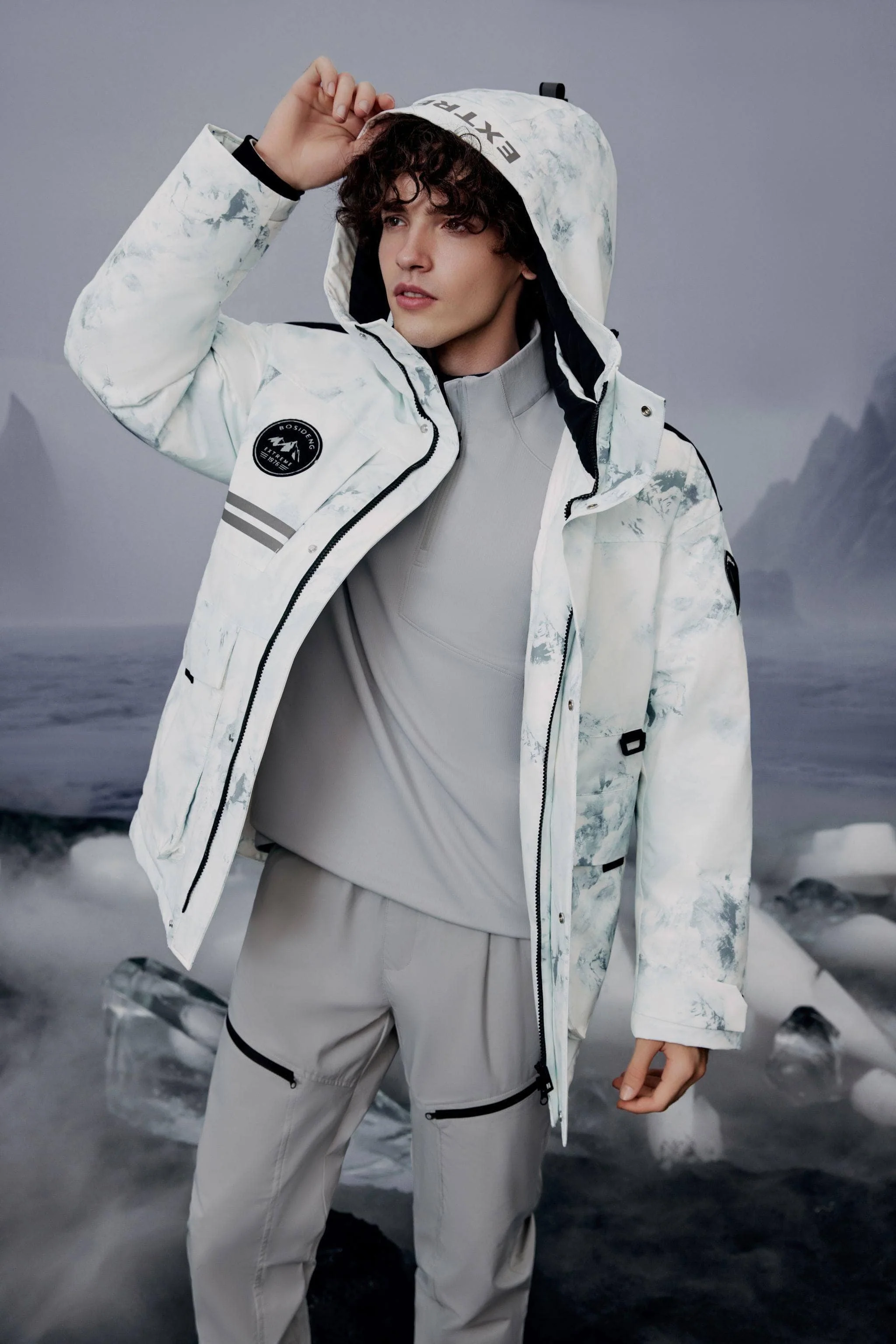 Men's Light Extreme Goose Down Jacket 2327 - Image 10