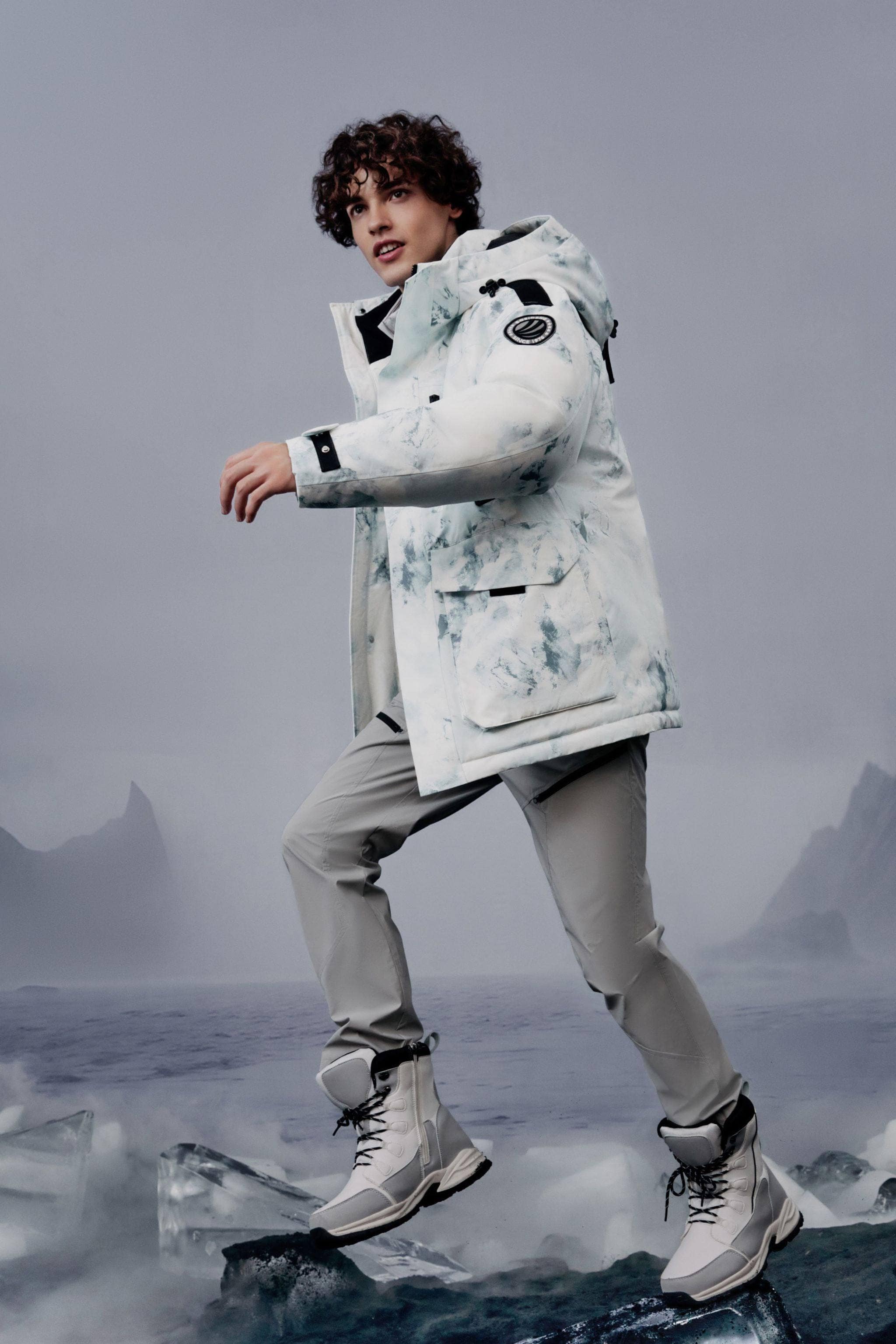 Men's Light Extreme Goose Down Jacket 2327 - Image 11