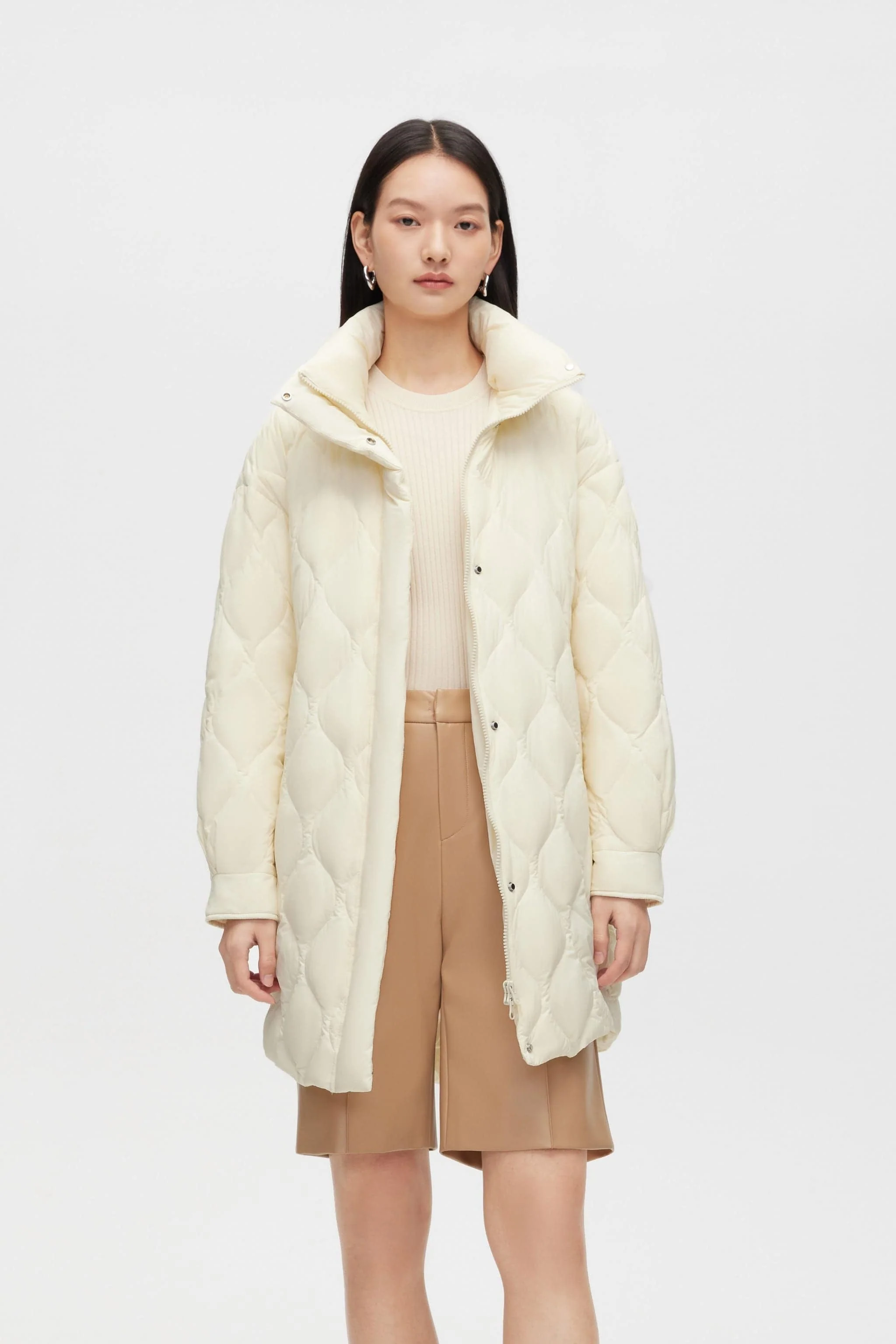 Mid-Length Down Jacket