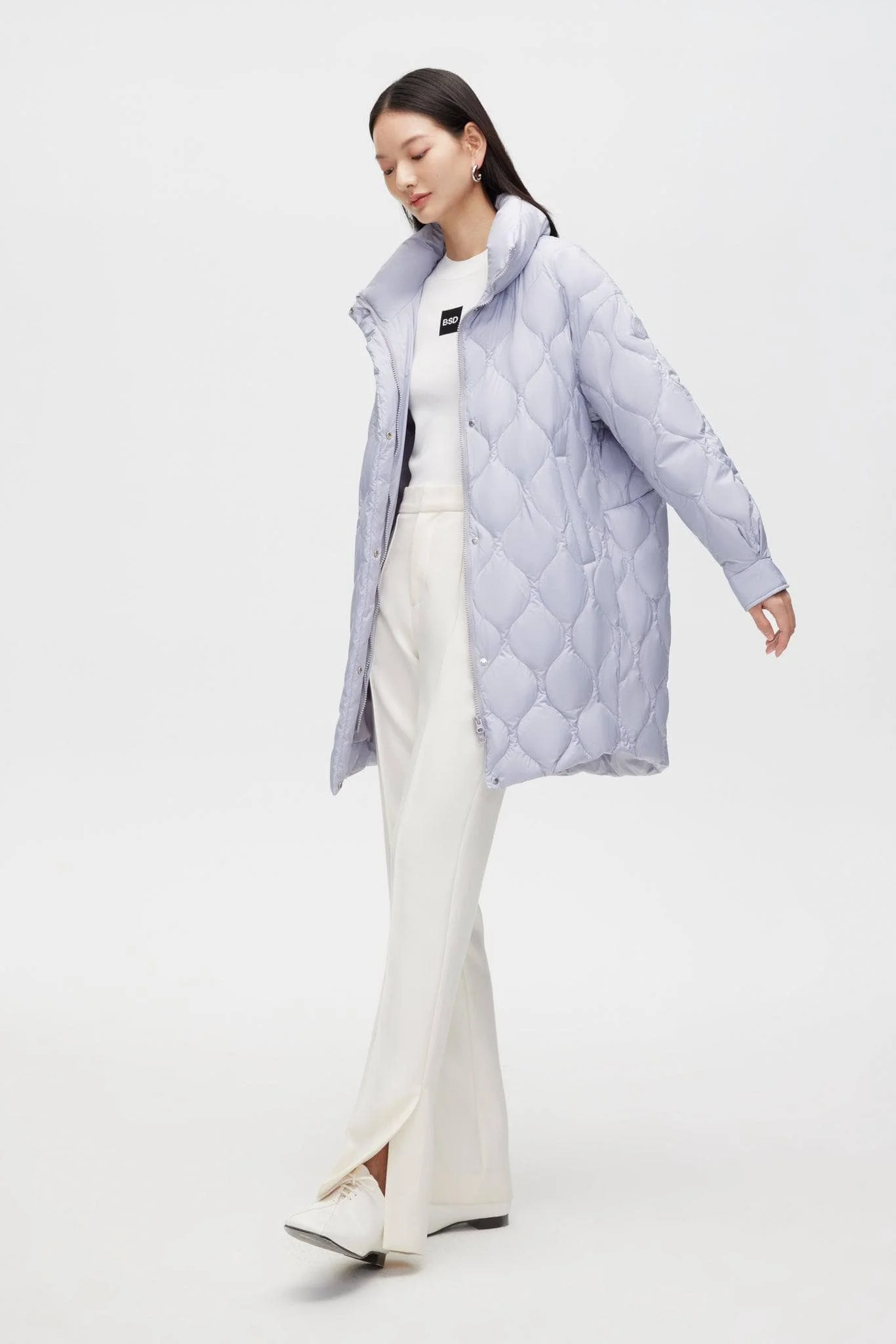 Mid-Length Down Jacket - Image 6