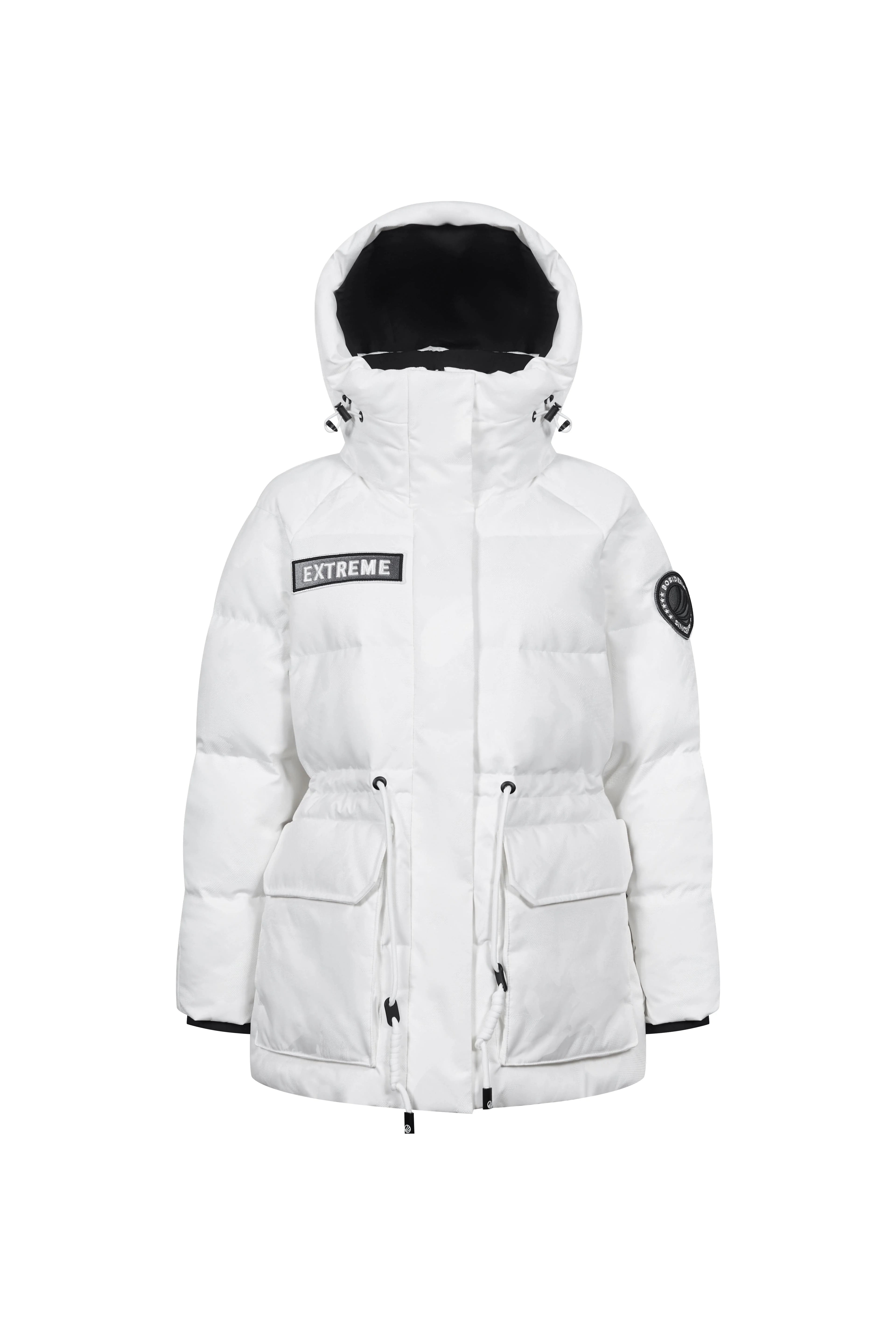Mid-Length Goose Down Jacket With Hood - Image 22