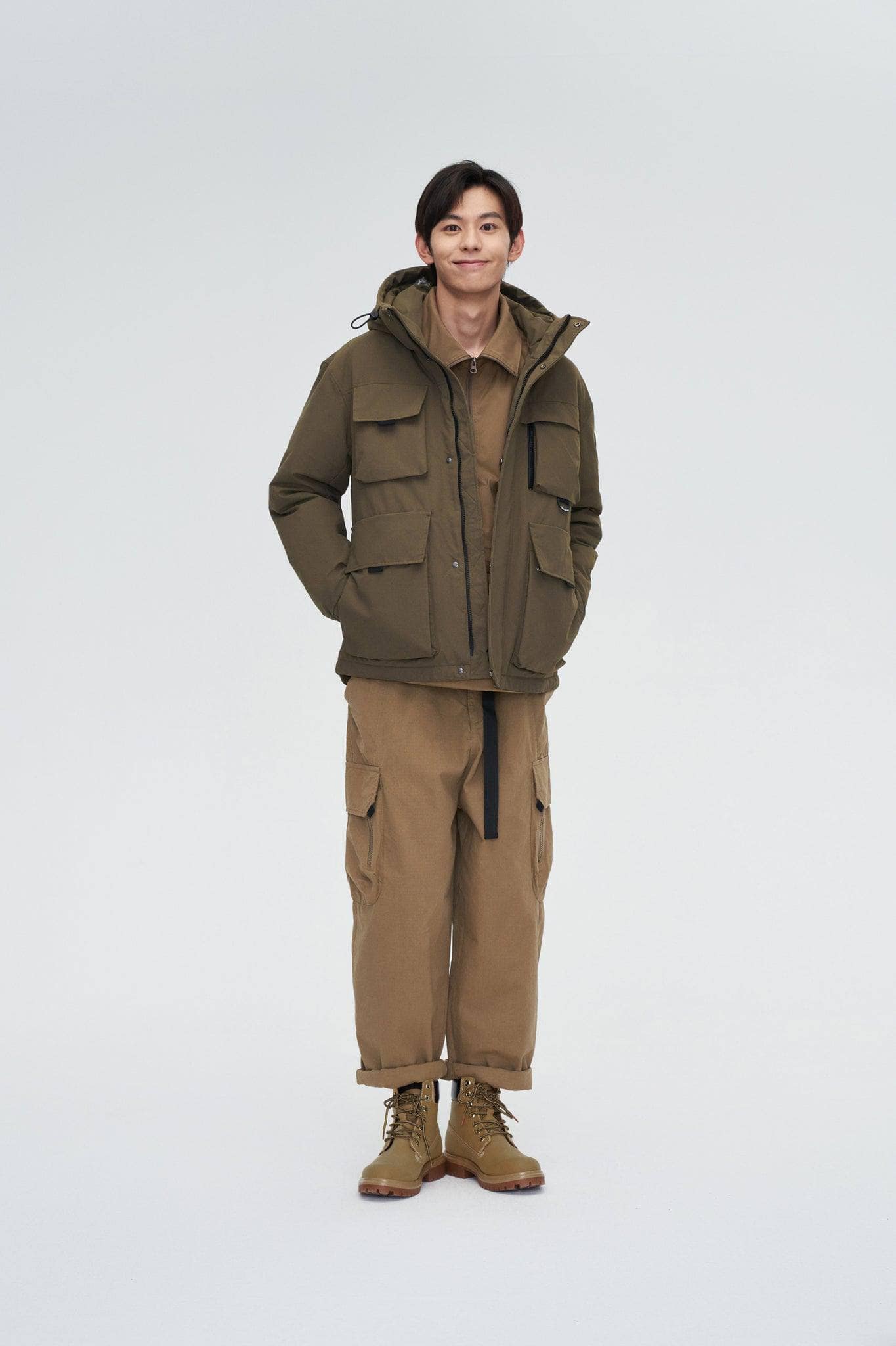 Military Short Down Jacket - Image 8