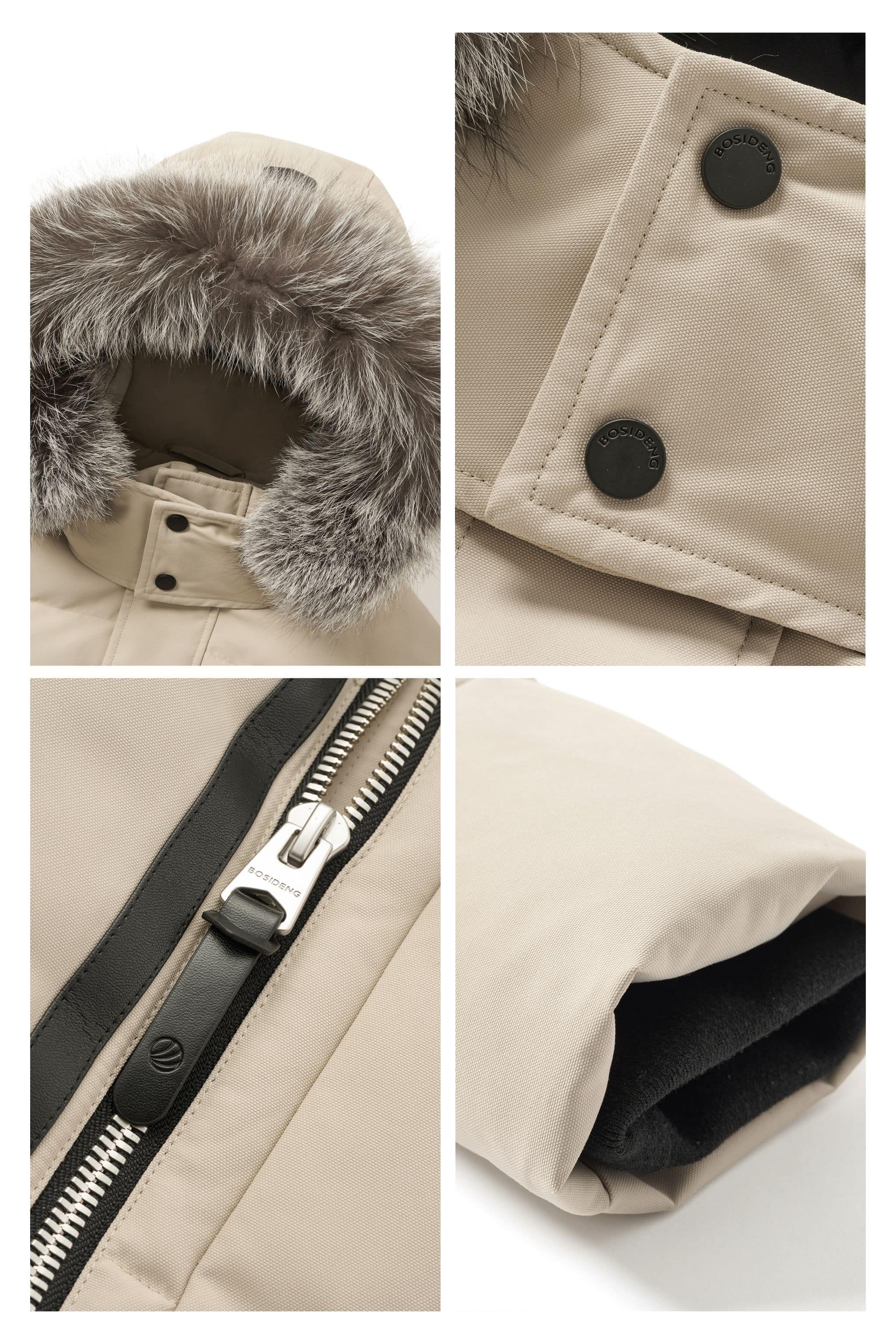 Premium Business Men's Goose Down Jacket With Hood - Image 8