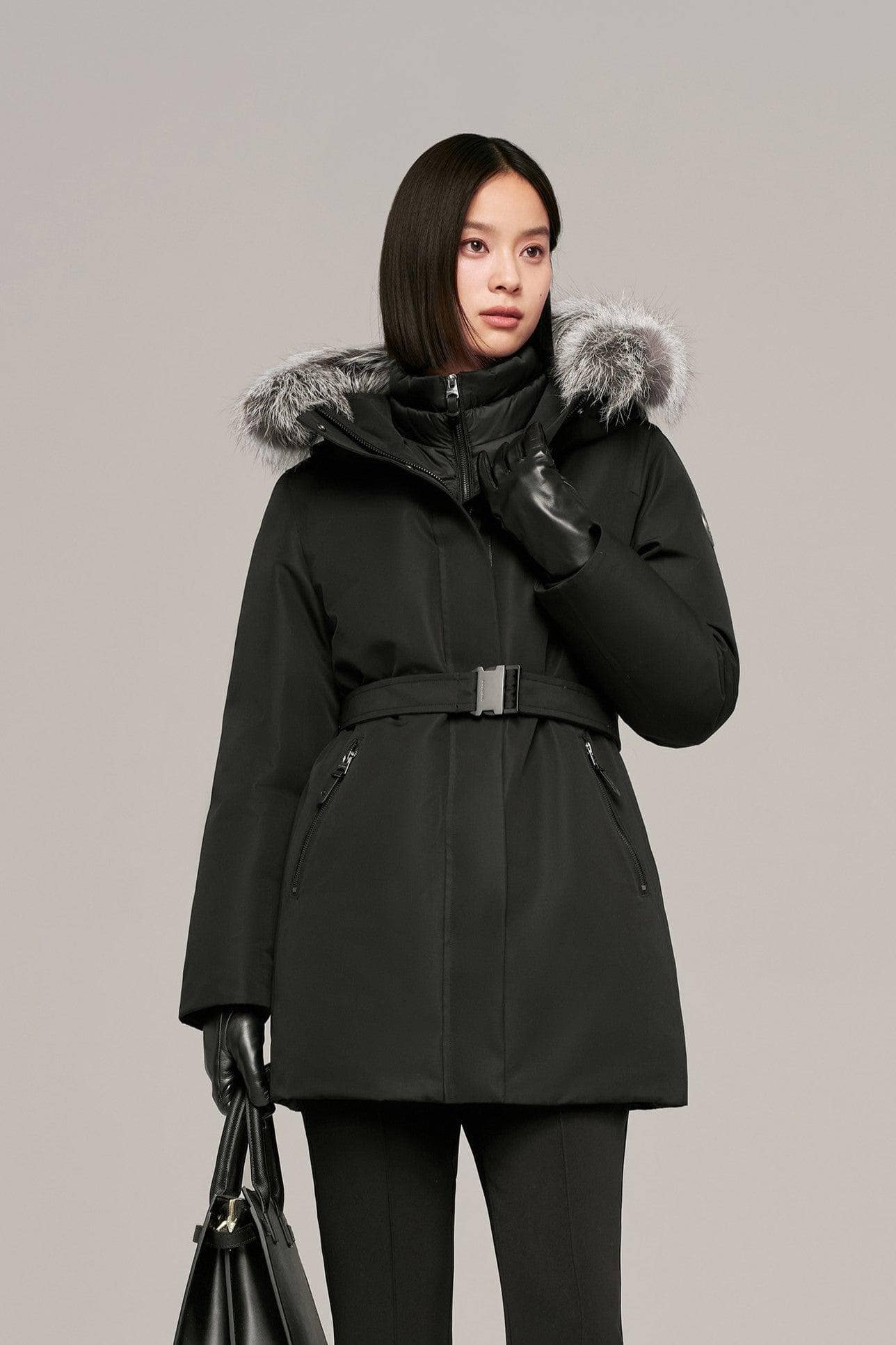 Premium Business Womens Mid-length Goose Down Coat - Image 14
